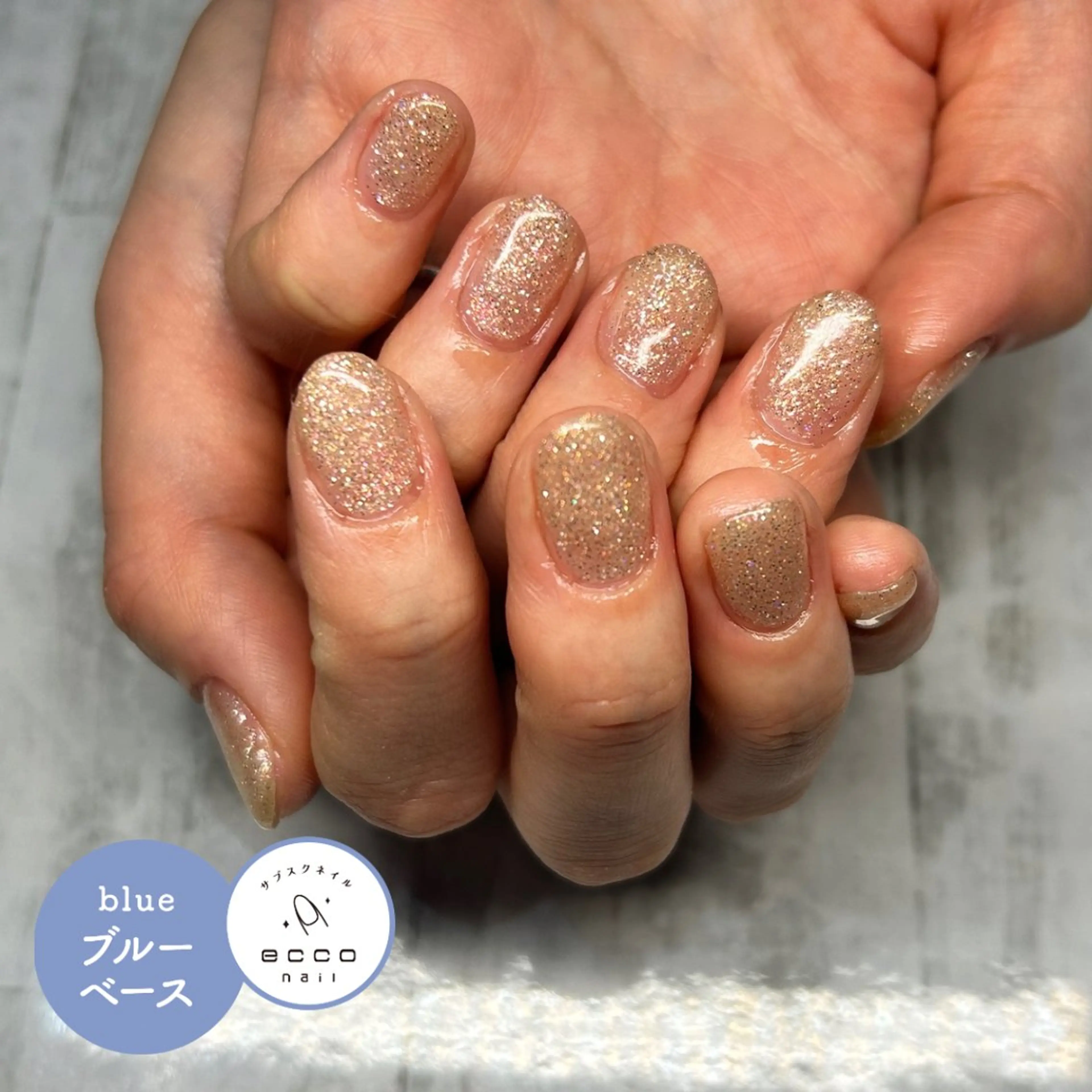 ネイル 🌷サブスクecco nail 結萌 🌷のネイルデザイン