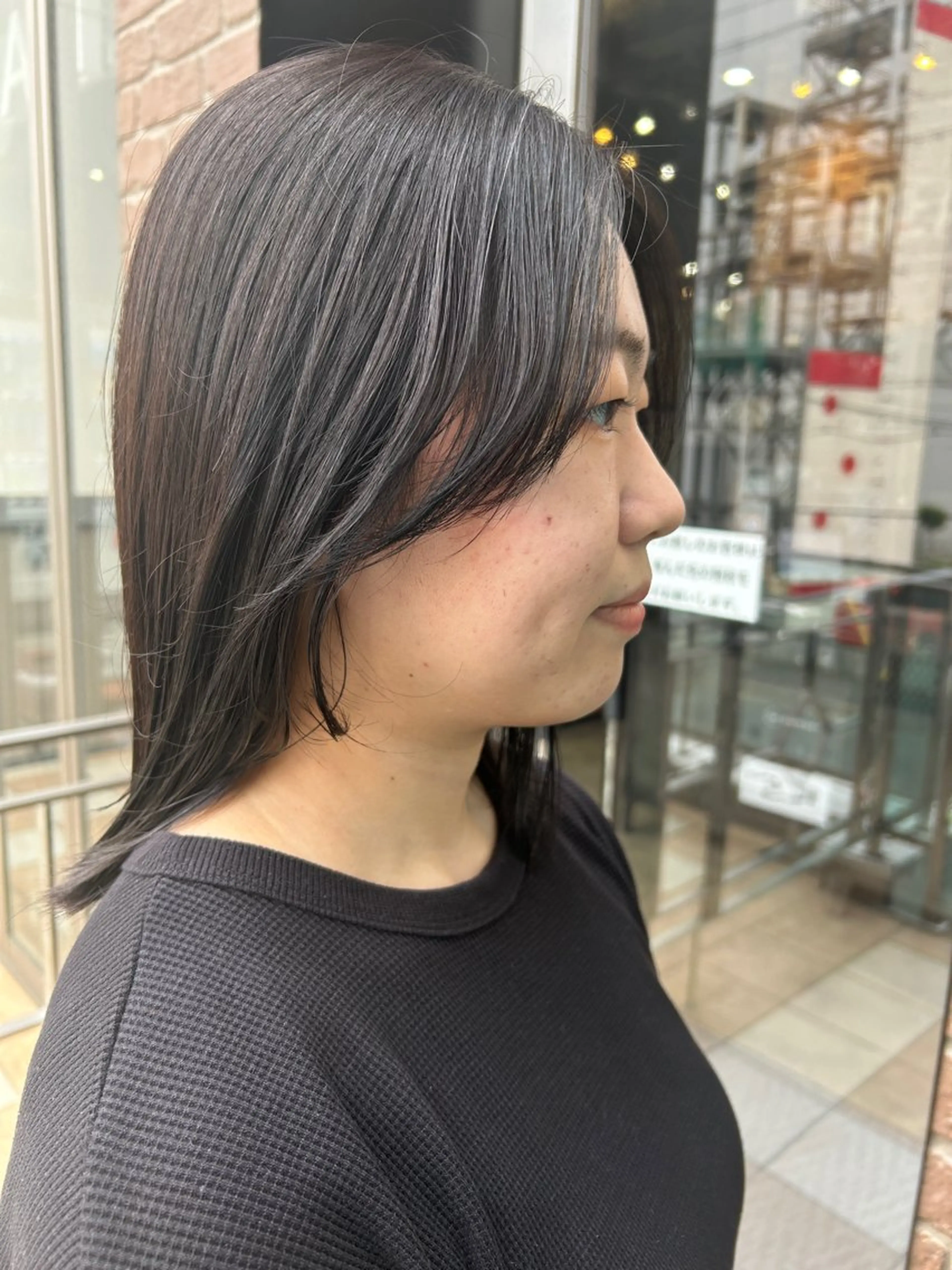 セミロング カラー パーマ カット トリートメント ヘアセット times salon名駅所属・久木原 ゆりのヘアスタイル