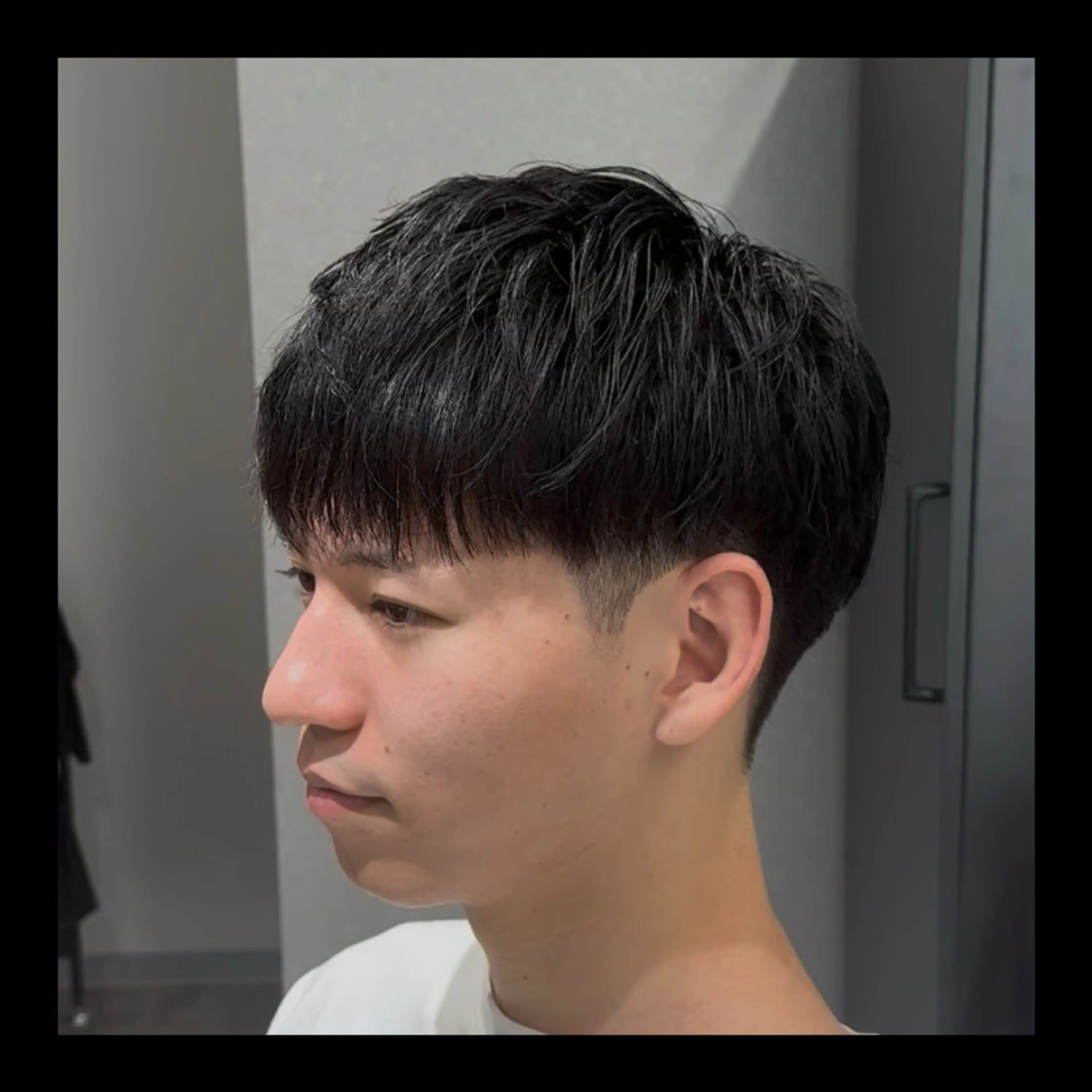 ミディアム カット STAYG所属・STAYGメンズ上野 大河のヘアスタイル