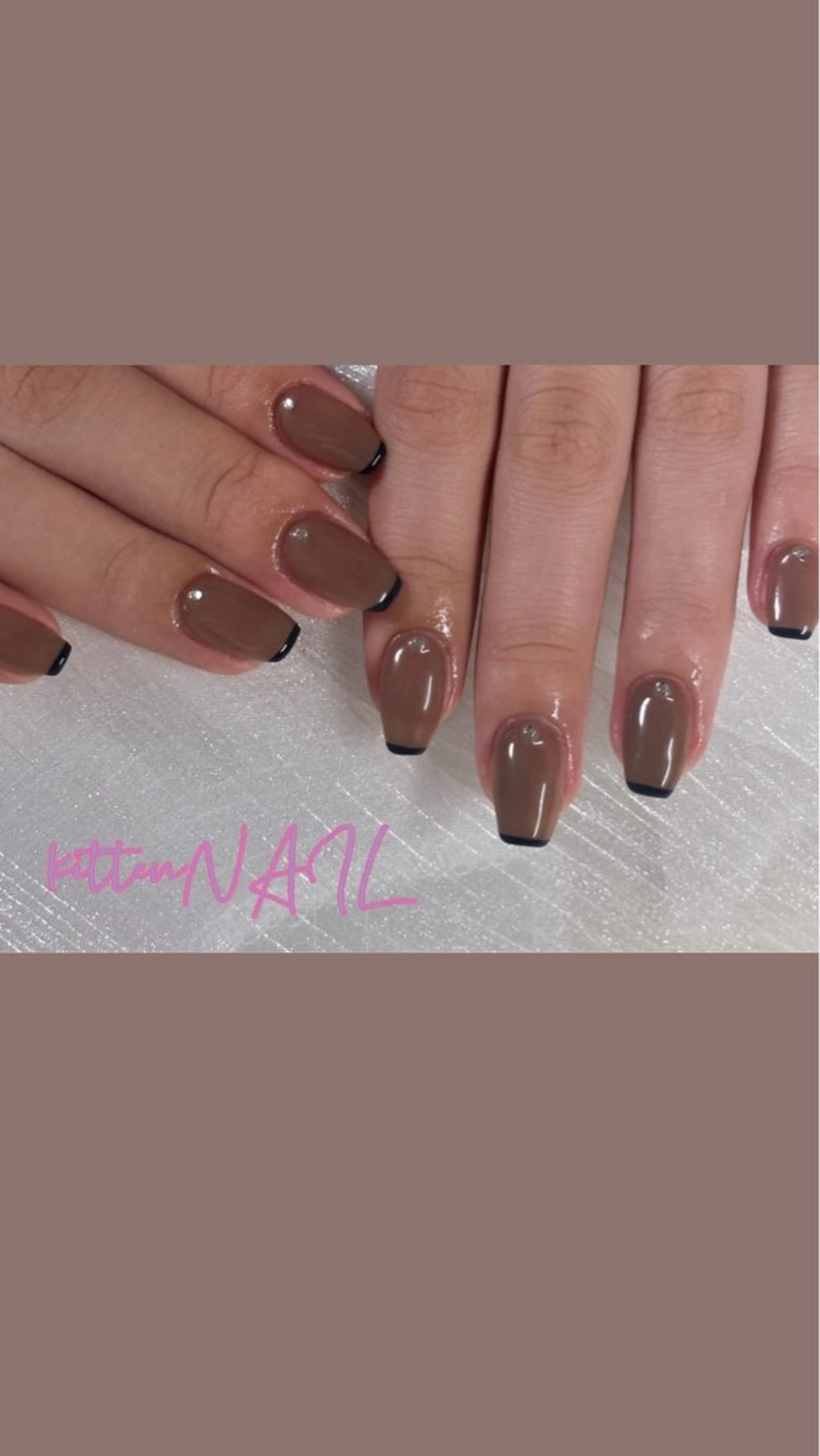 ネイル ハンドネイル コネコネイルサロン モデル用のネイルデザイン