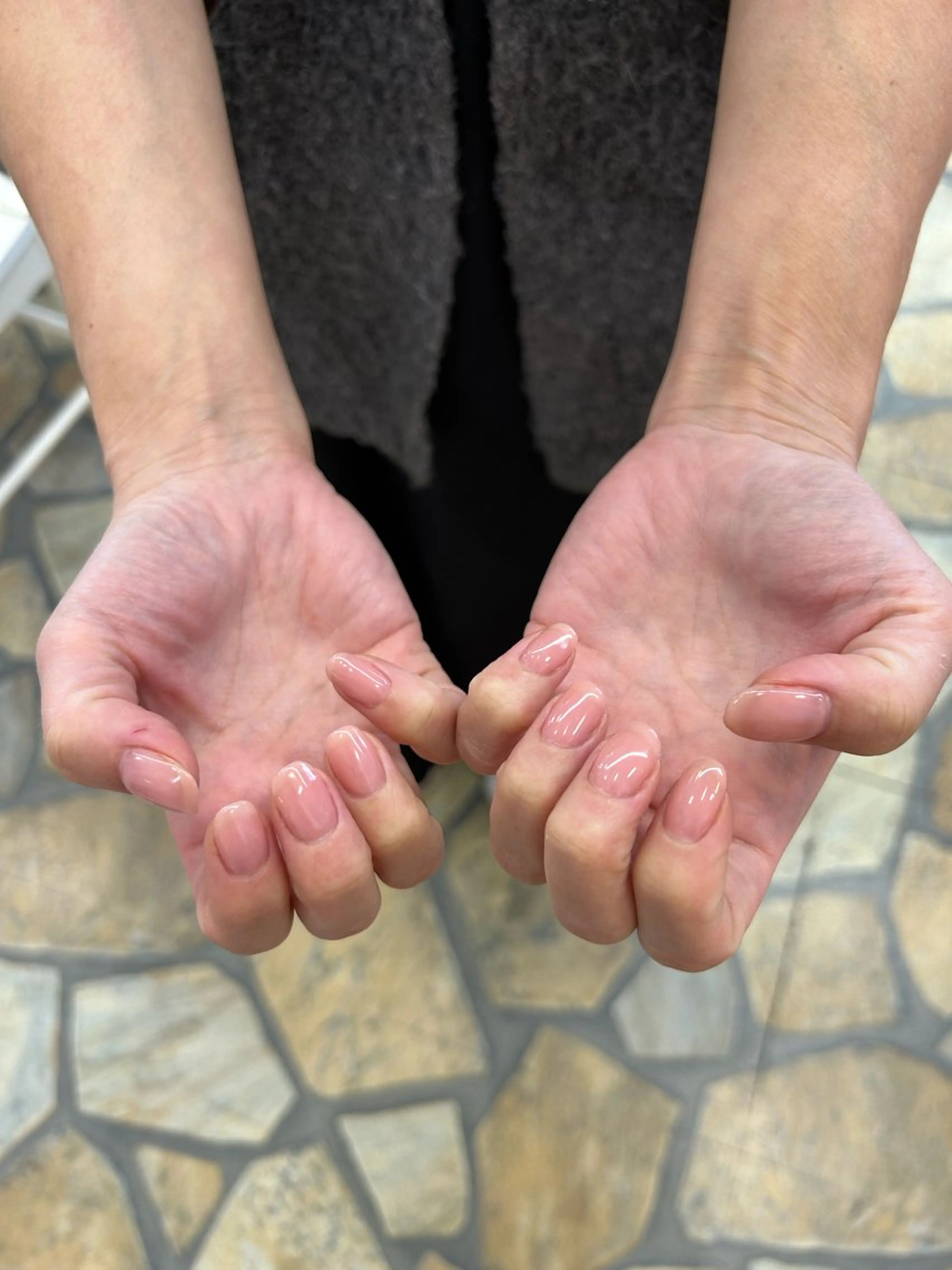 ネイル ワンカラーネイル 川畑 千璃のネイルデザイン