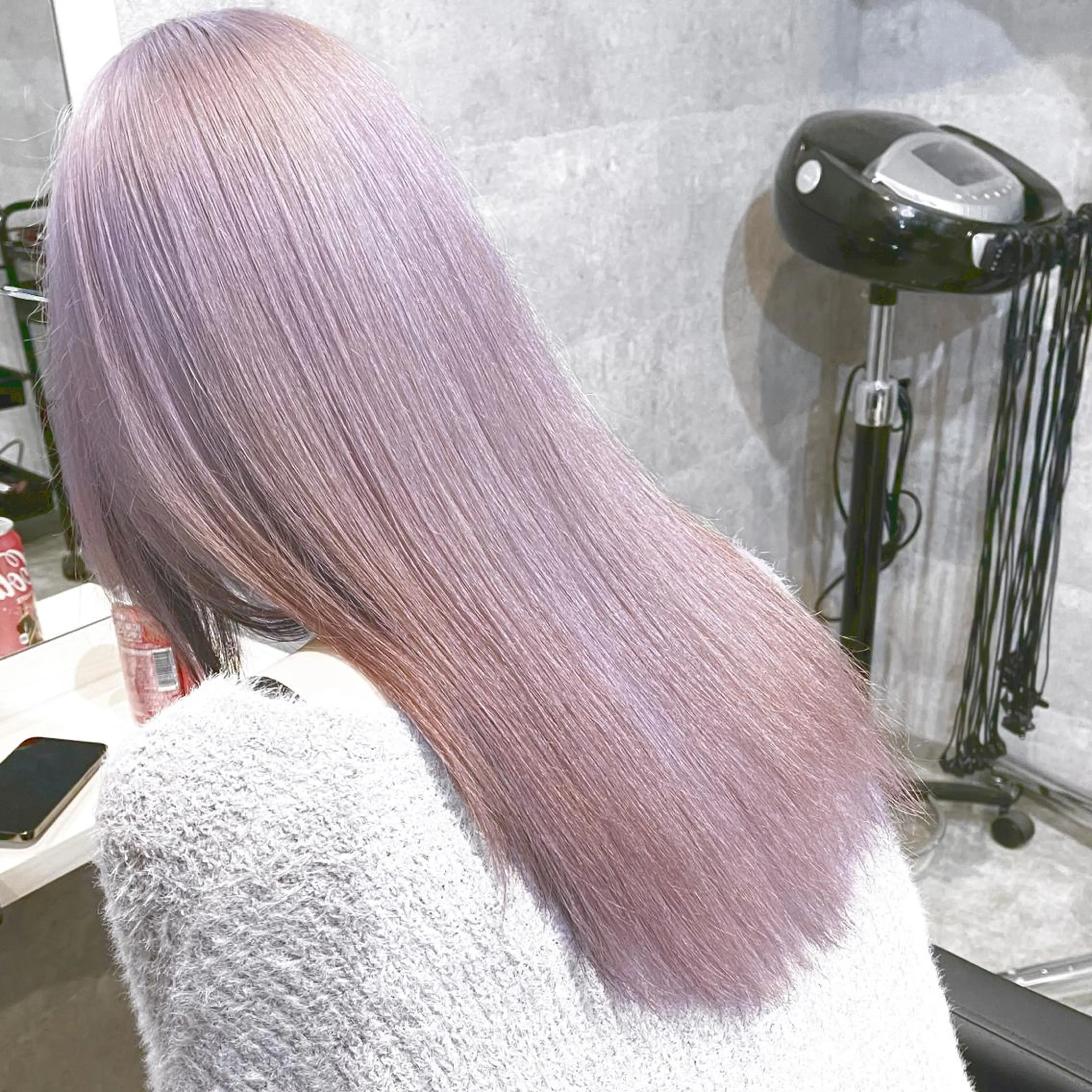 ロング ヘアカラー Verite【ヴェリテ】所属・ダブルカラー/カット モデル🦋ヨッシーのヘアスタイル