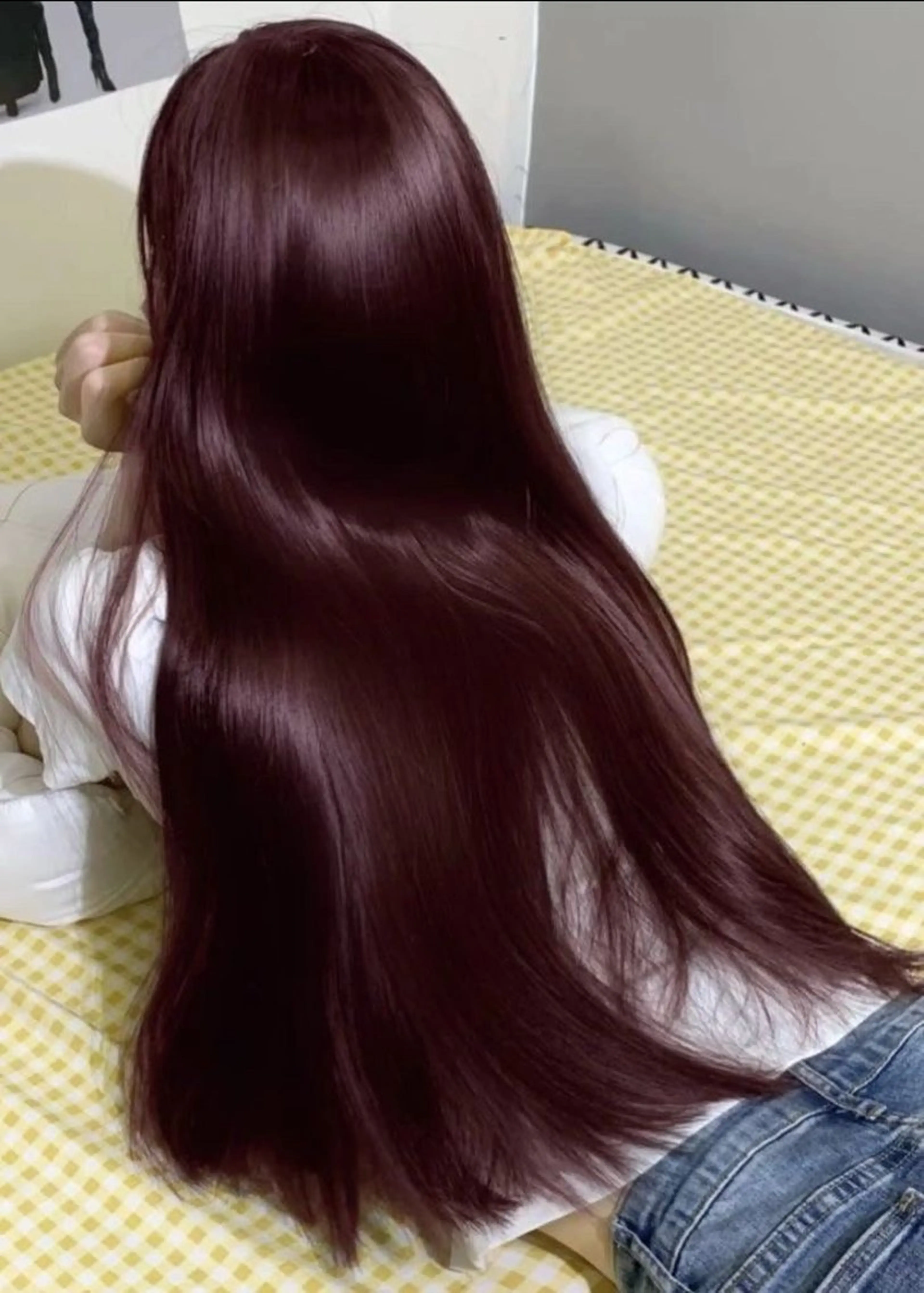 ロング ヘアカラー お洒落暖色 🍒AOI🍒のヘアスタイル
