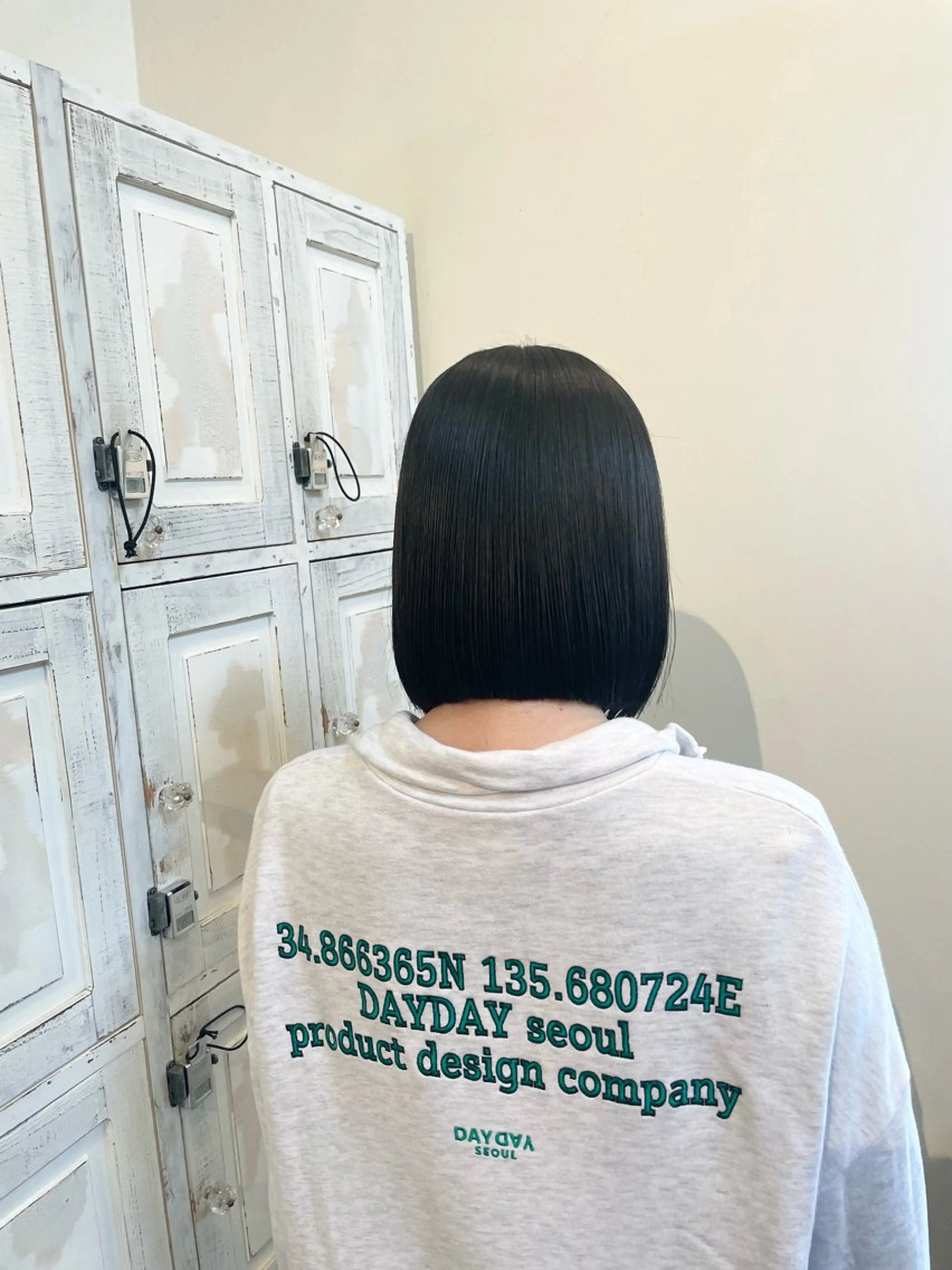 ショート ボブ 中村 潤菜のヘアスタイル