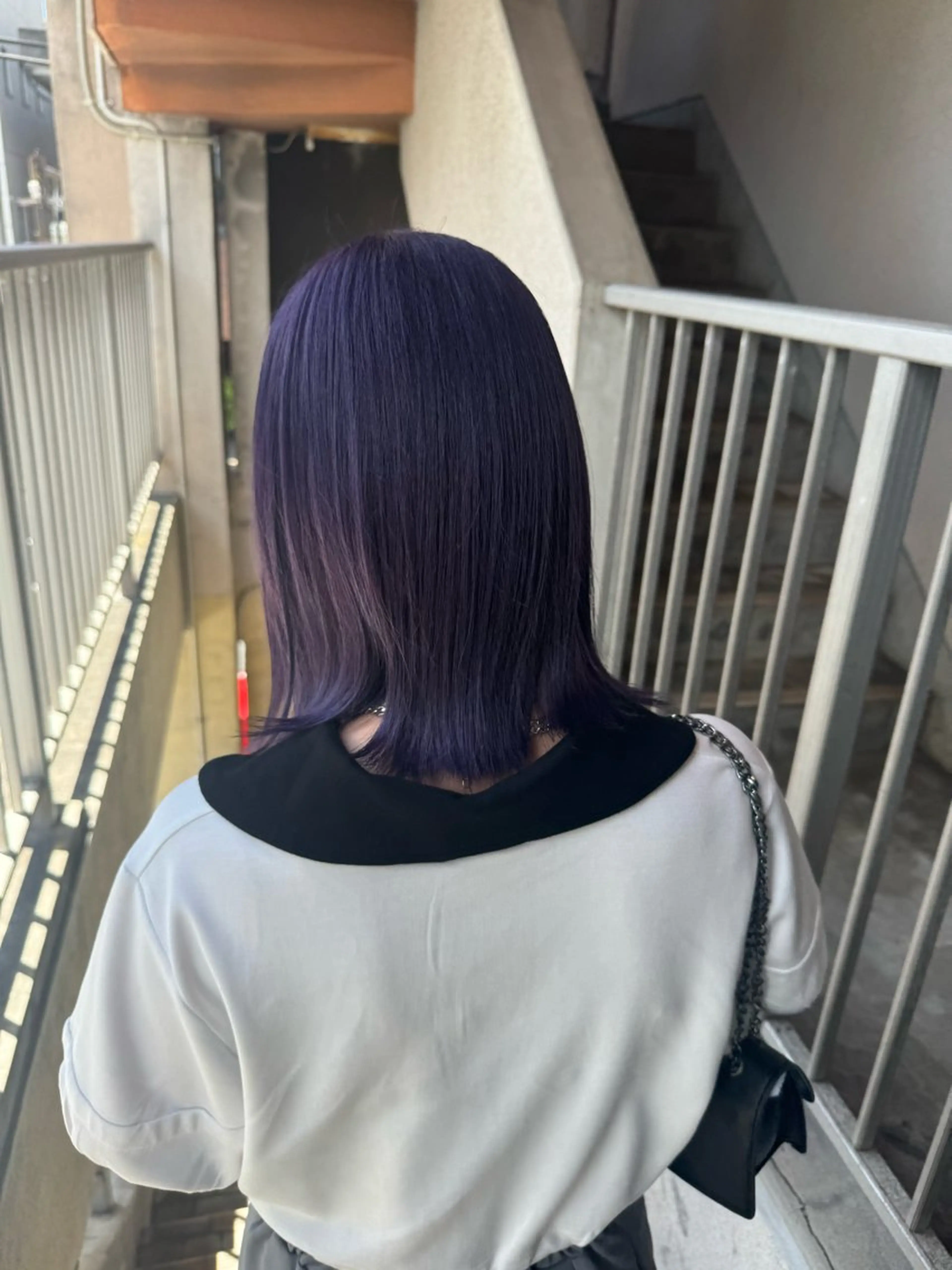 ミディアム ヘアカラー botan🦖*･ amiのヘアスタイル