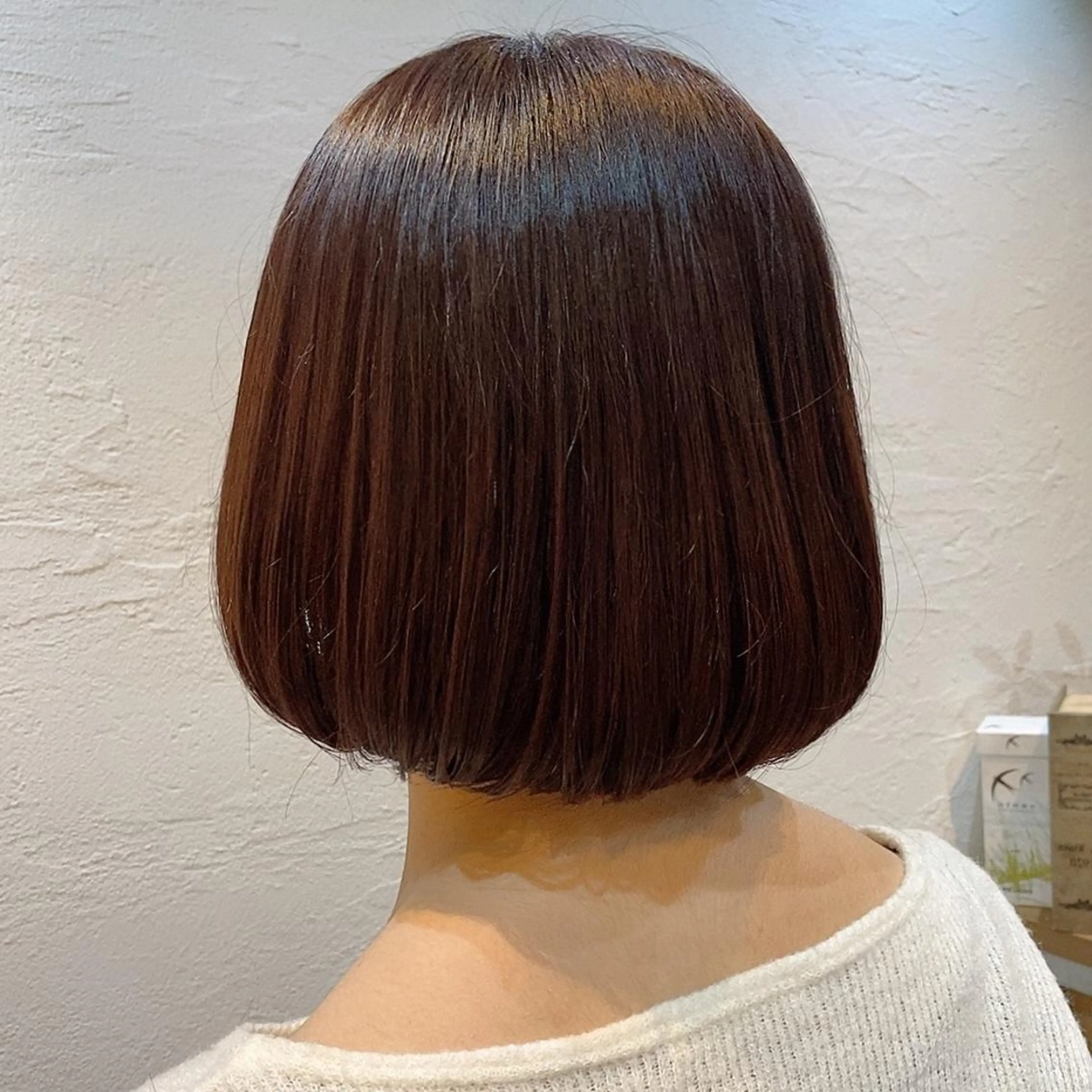 ショート カラー ボブ 外ハネヘア 韓国ヘア☁️ mitsukiのヘアスタイル