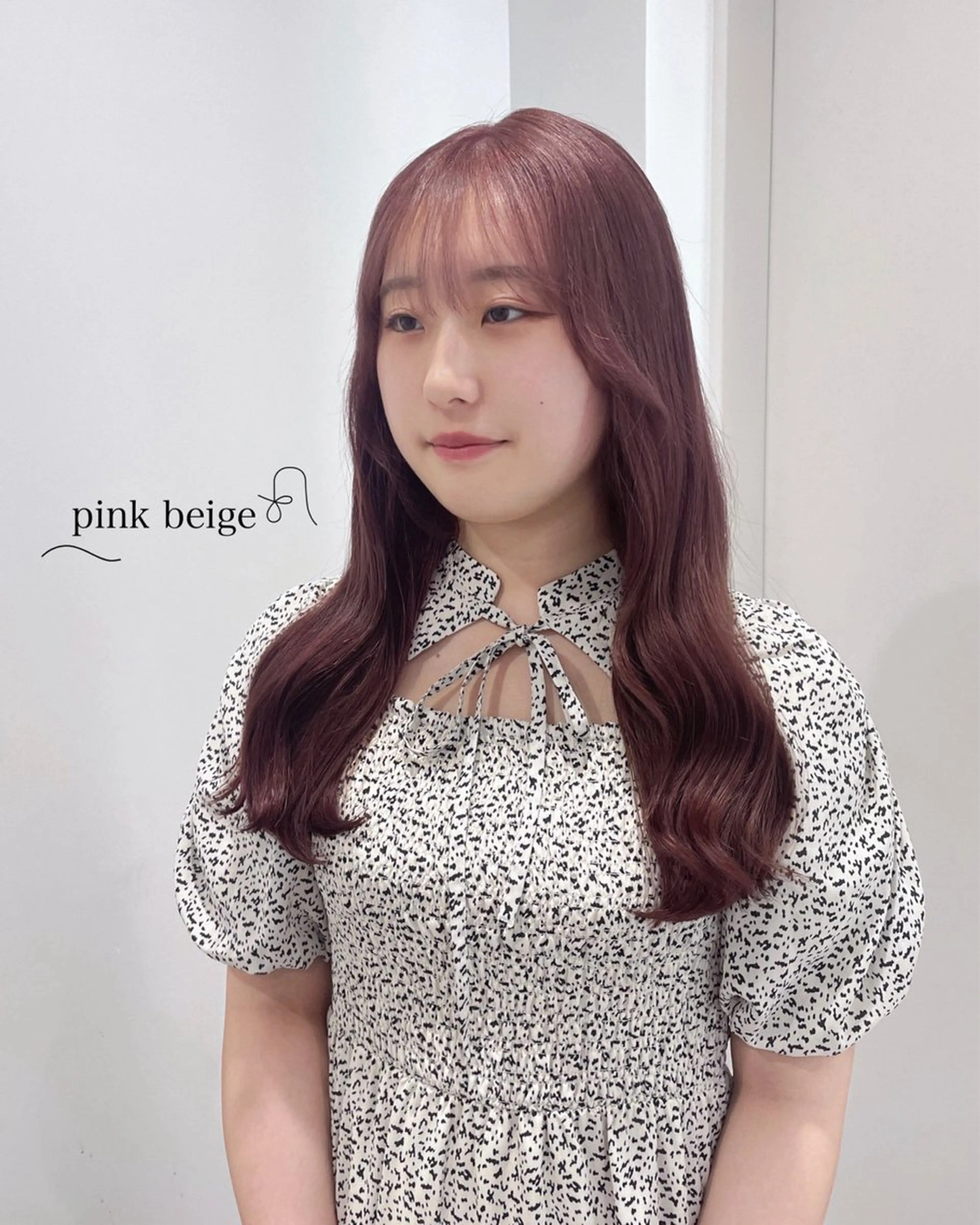 ロング ヘアカラー 盛れる暖色🎀ガーリ ーヘア🎀きっかのヘアスタイル