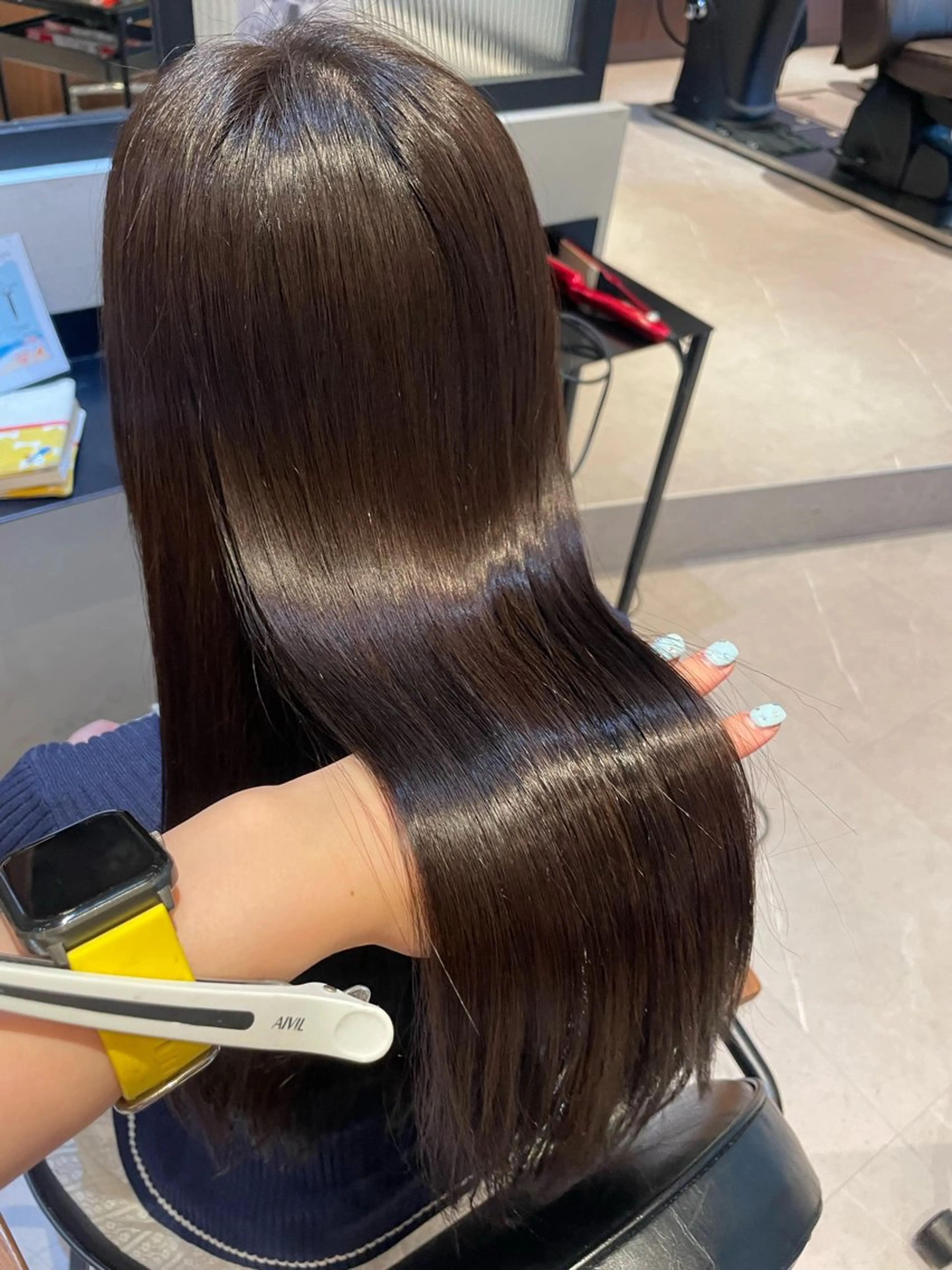 ロング カラー カット ヘアカラー トリートメント 透明感カラー🫧/ 髪質お悩み改善/みゆのヘアスタイル