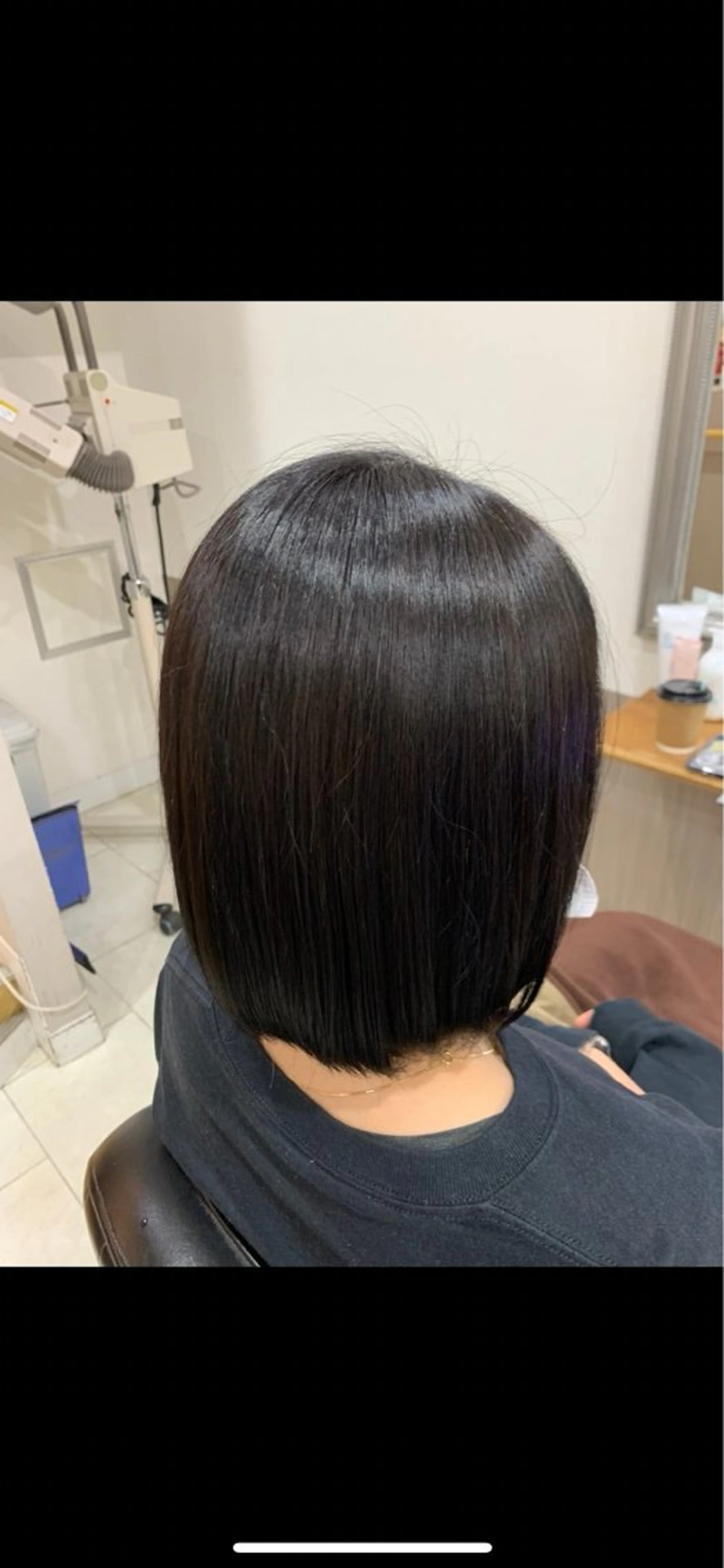 ミディアム カラー 生尾 虹水のヘアスタイル