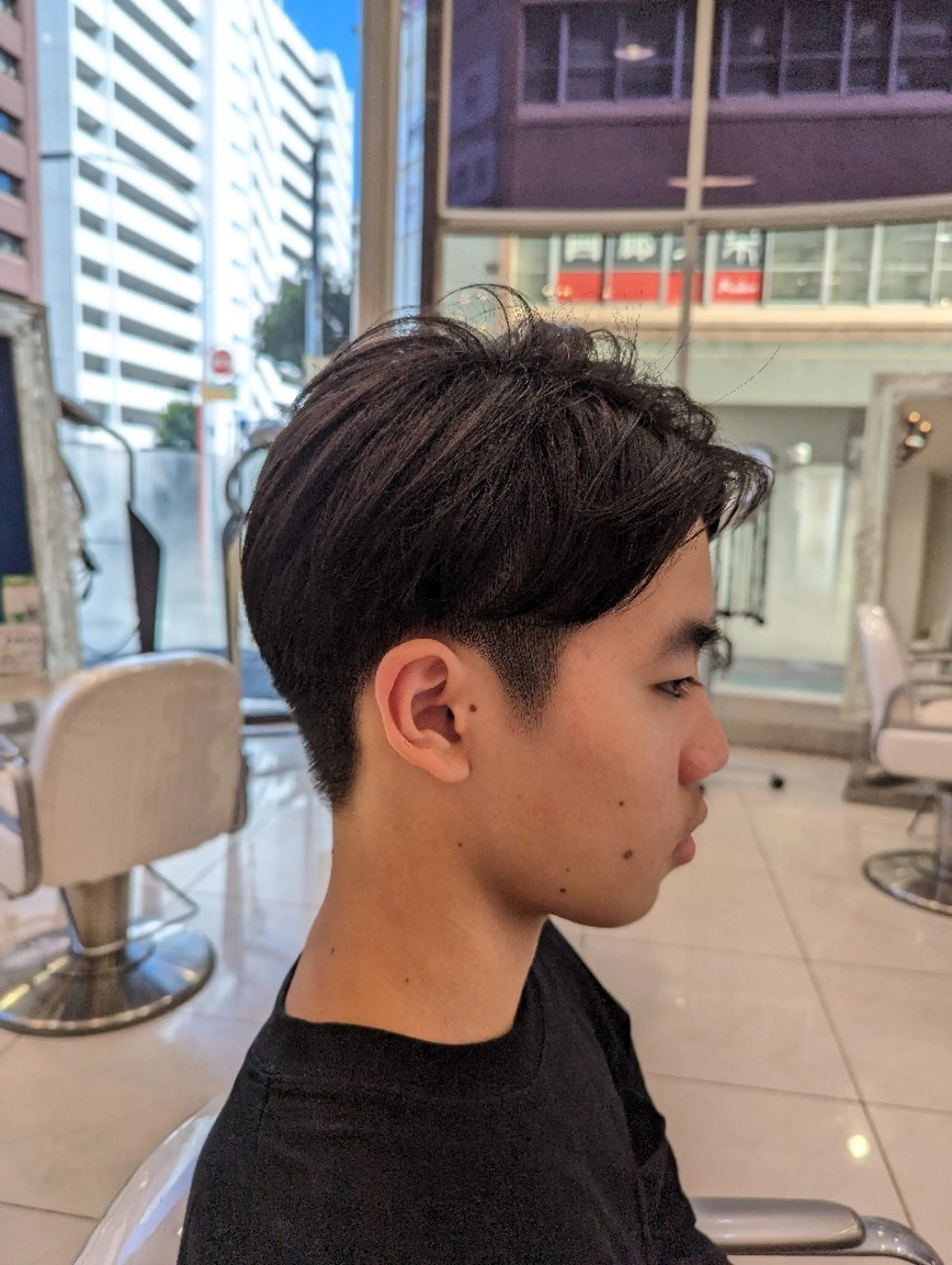 メンズ 骨格補正パーマ◎ 上村保幸のヘアスタイル