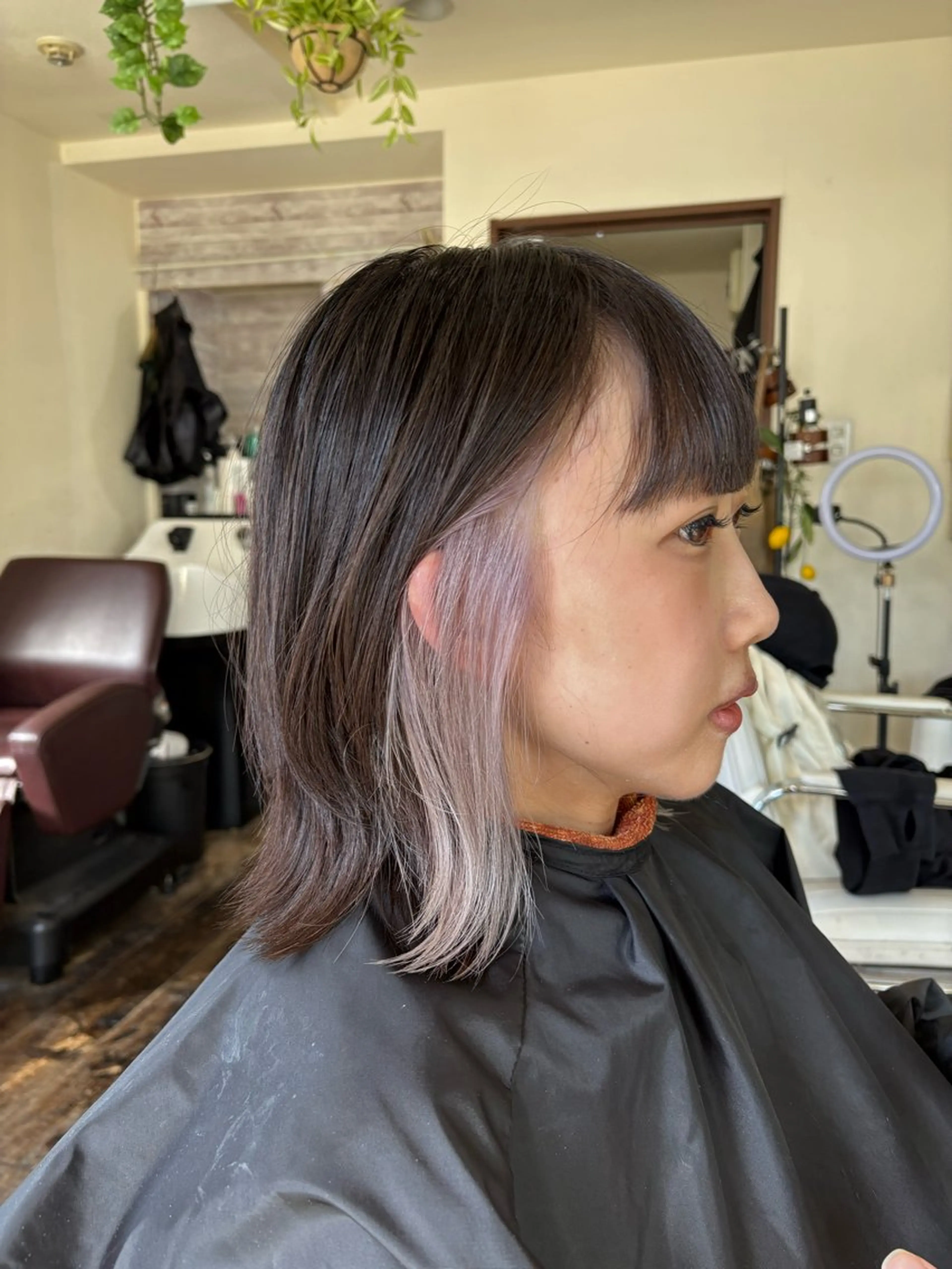 ショート カラー ヘアカラー 渡辺 健太のヘアスタイル