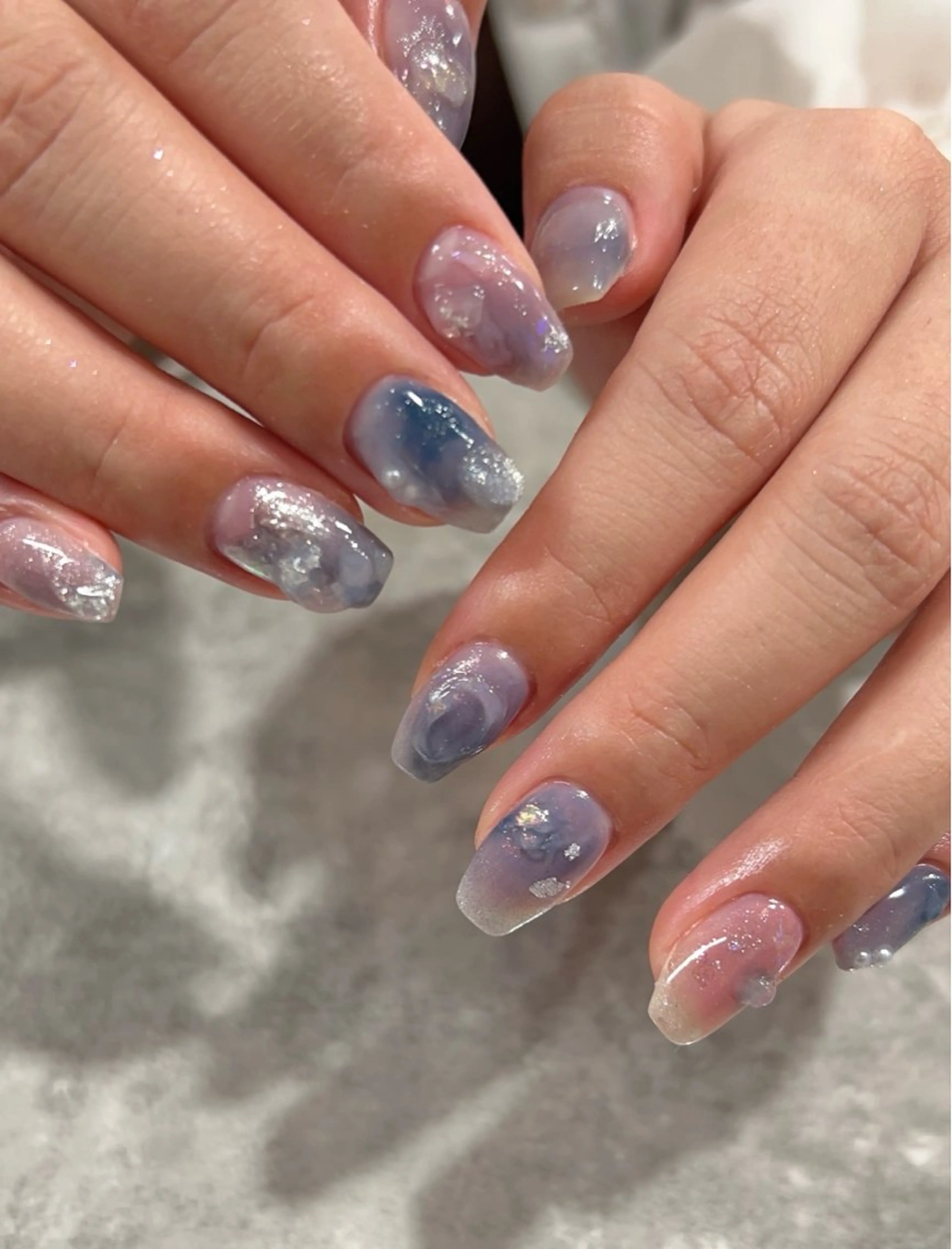 ネイル ニュアンスネイル NANA tiffinのネイルデザイン
