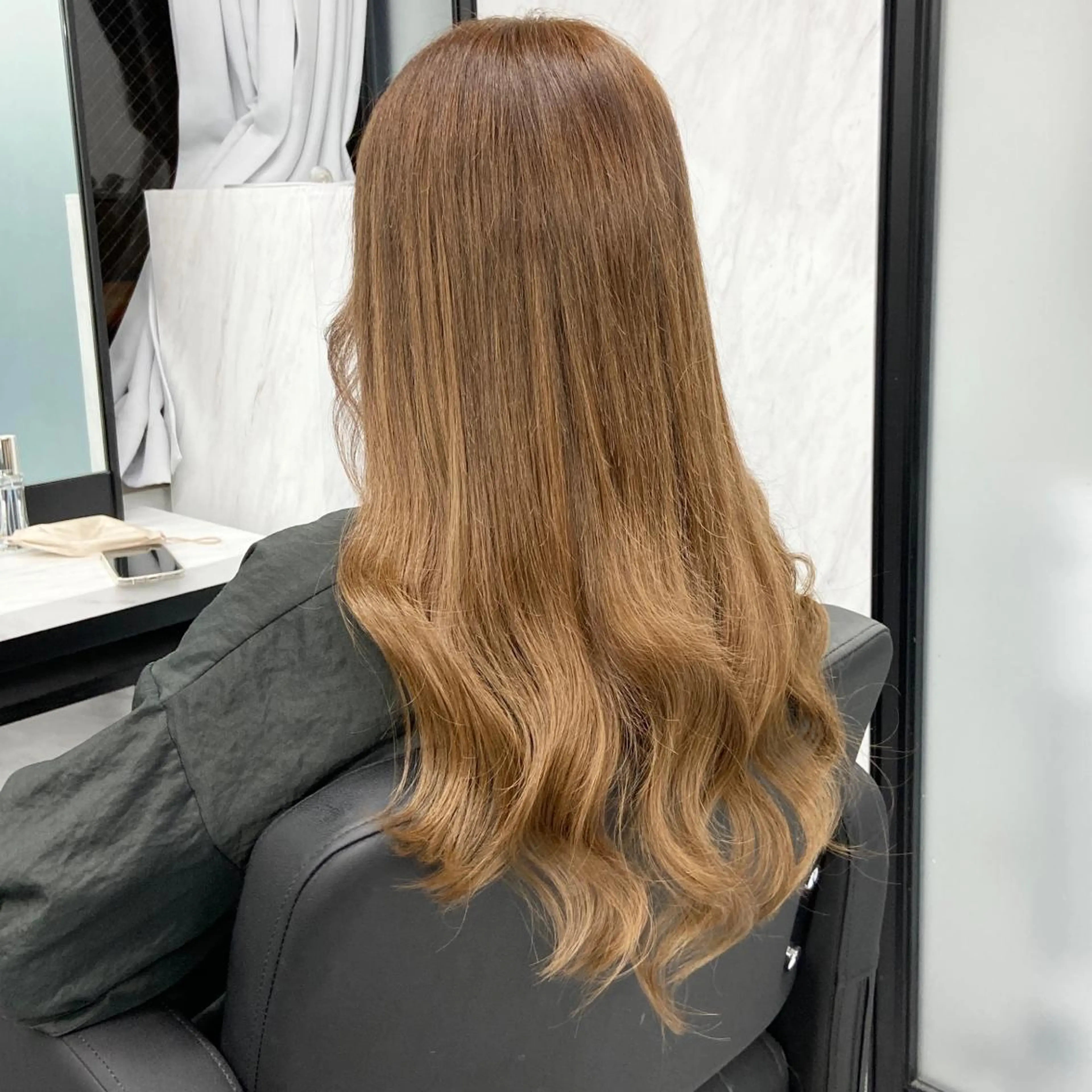 ロング カラー ハイトーンカラー ヘアカラー トリートメント エクステ ミルボンAujua認定サロン Ria OSAKA 梅田所属・メンズ、エクステ特化 Ryuのヘアスタイル