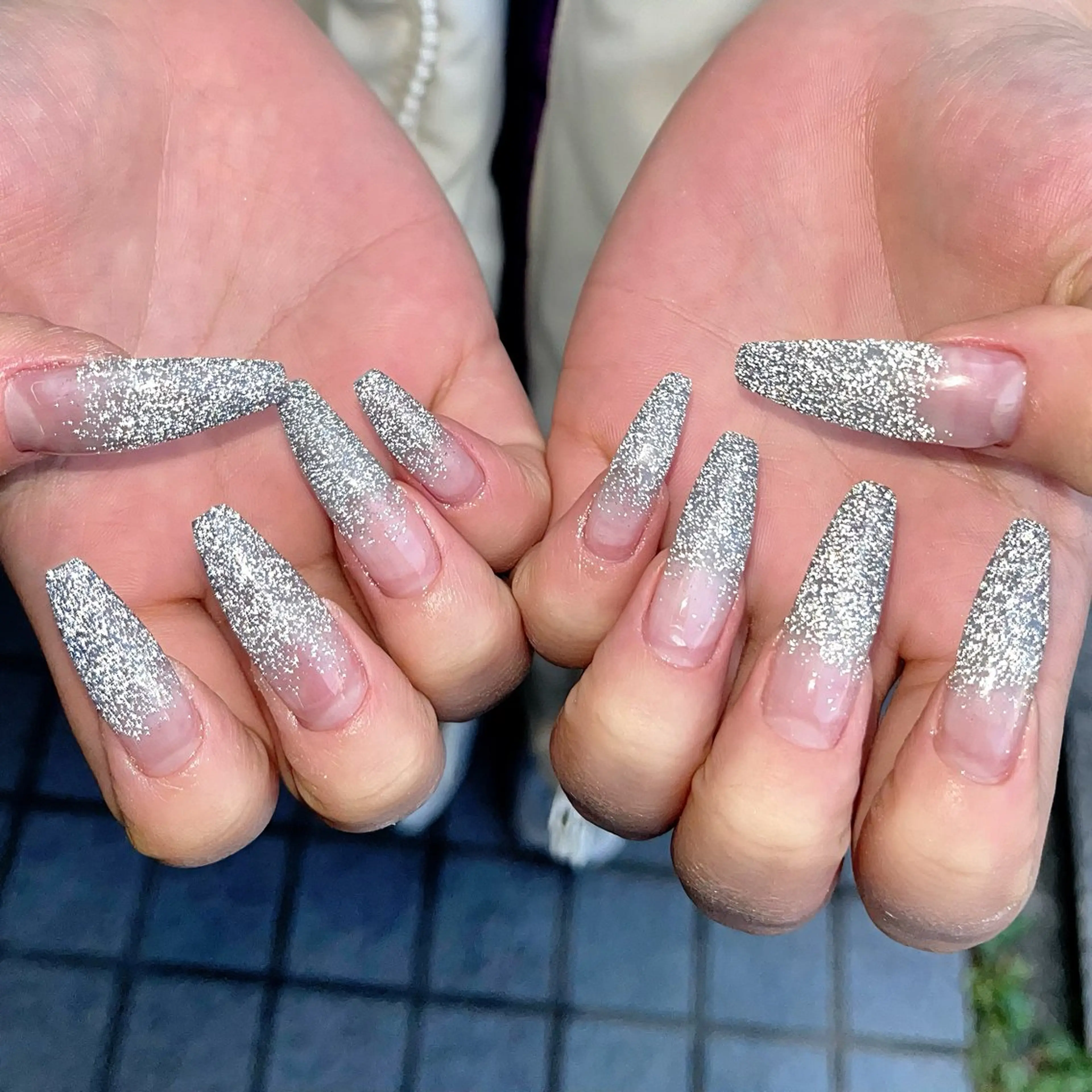 ネイル チークネイル 長さ出し フラッシュネイル マグネットネイル ニュアンスネイル ハンドネイル 🫧OPELIA NAIL渋谷🫧のネイルデザイン
