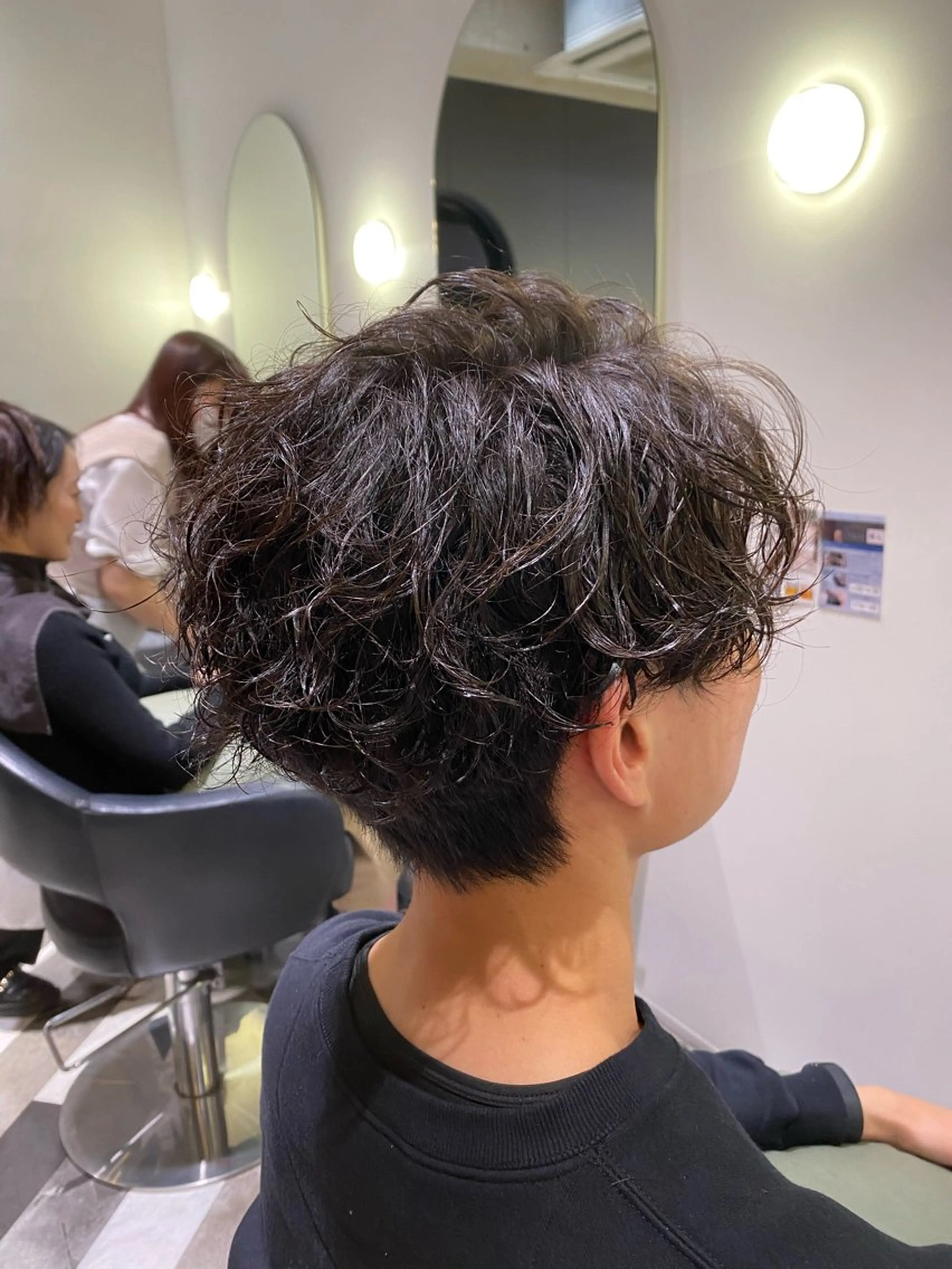 パーマ メンズ メンズパーマ メンズ指名NO.1/ 原崎 元希のヘアスタイル