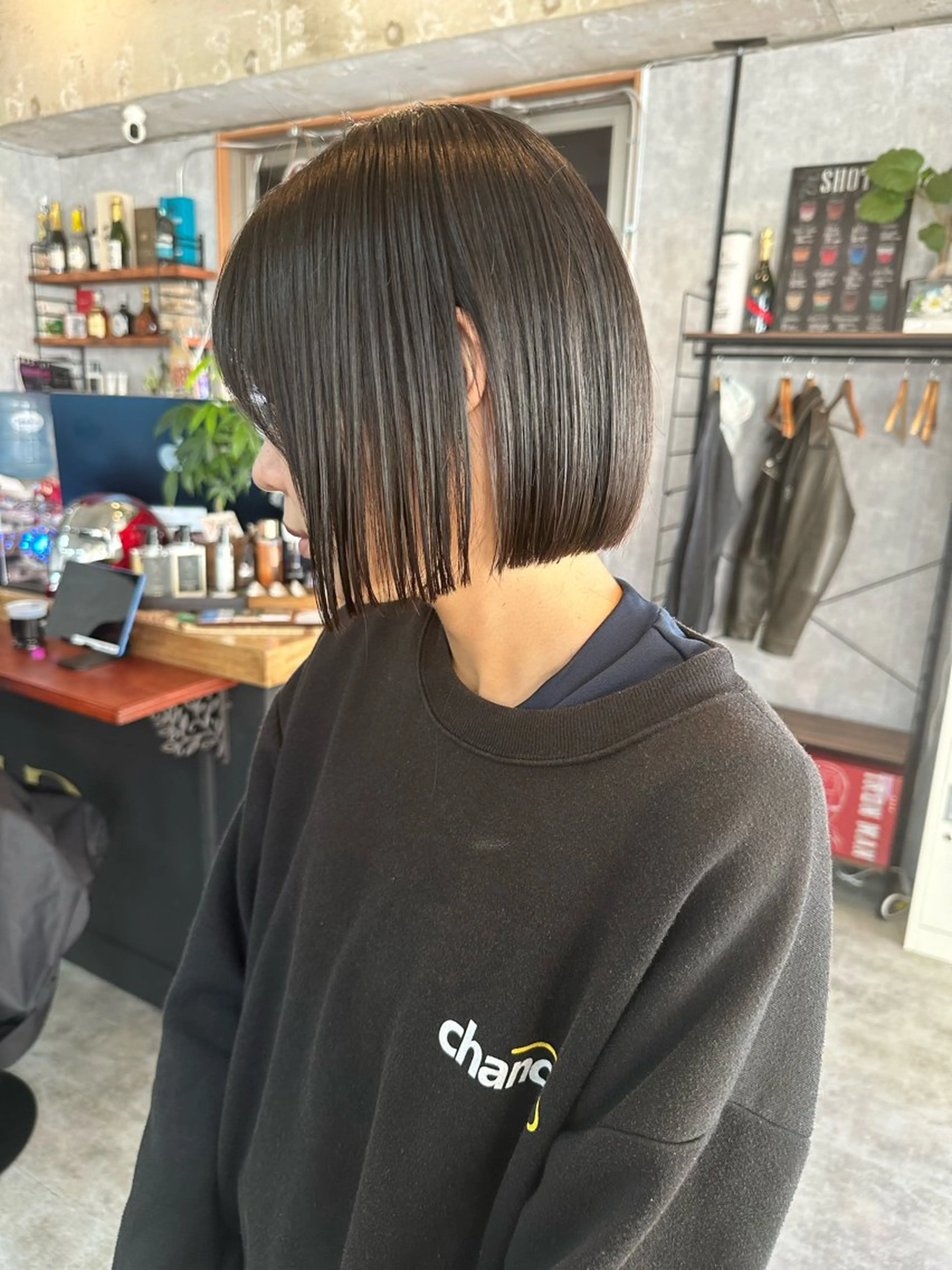 ショート 切りっぱなしボブ ショートボブ ハンサムショート 丸みショート ボブ カット ヘアカラー トリートメント C’LD hair  produce /シールドヘア所属・モテ髪/ボブ/ショー ト/アダチフウトのヘアスタイル