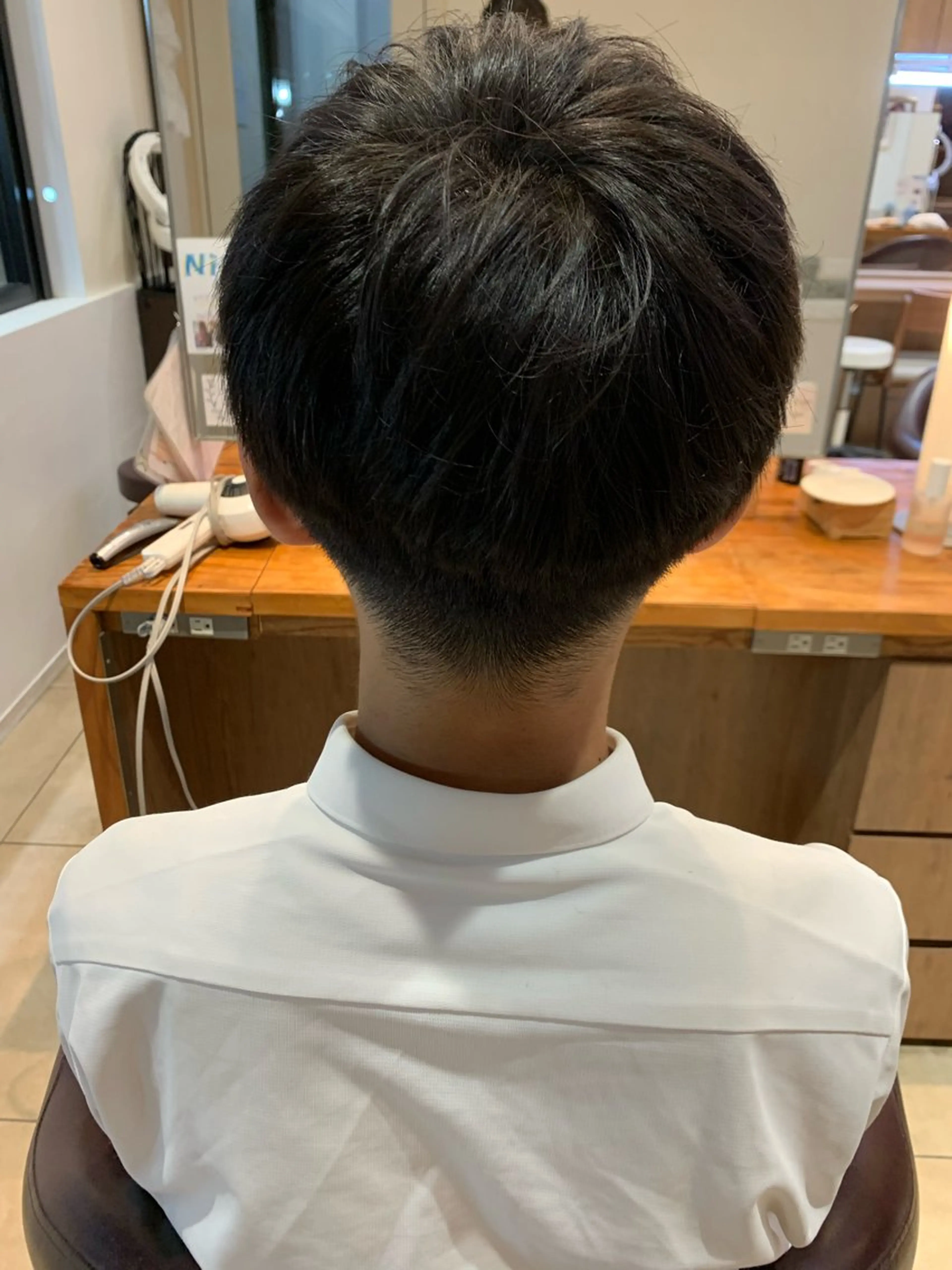 メンズ 刈り上げ 庄司 沙羅のヘアスタイル