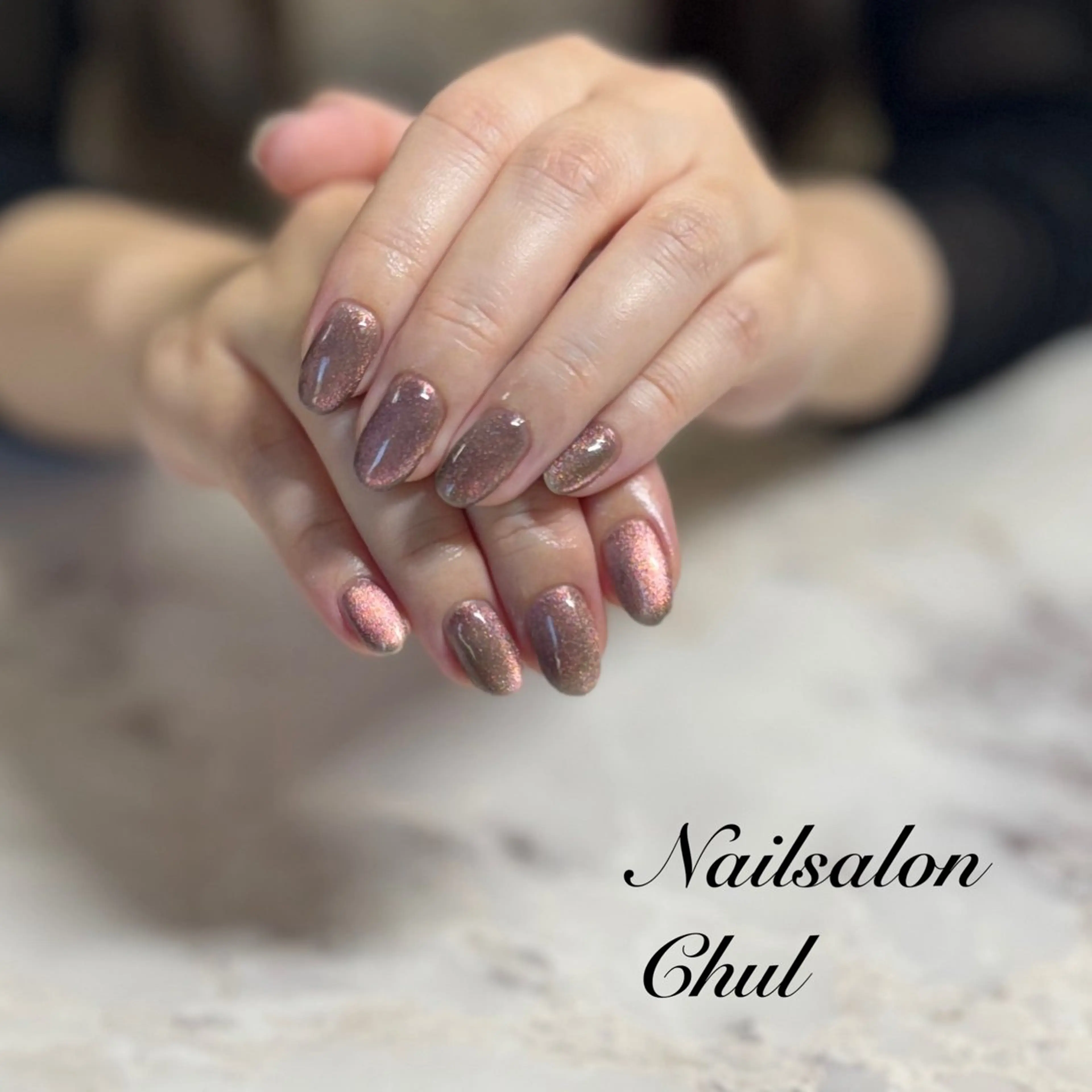 ネイル マグネットネイル ハンドネイル ネイルサロン チュルのネイルデザイン
