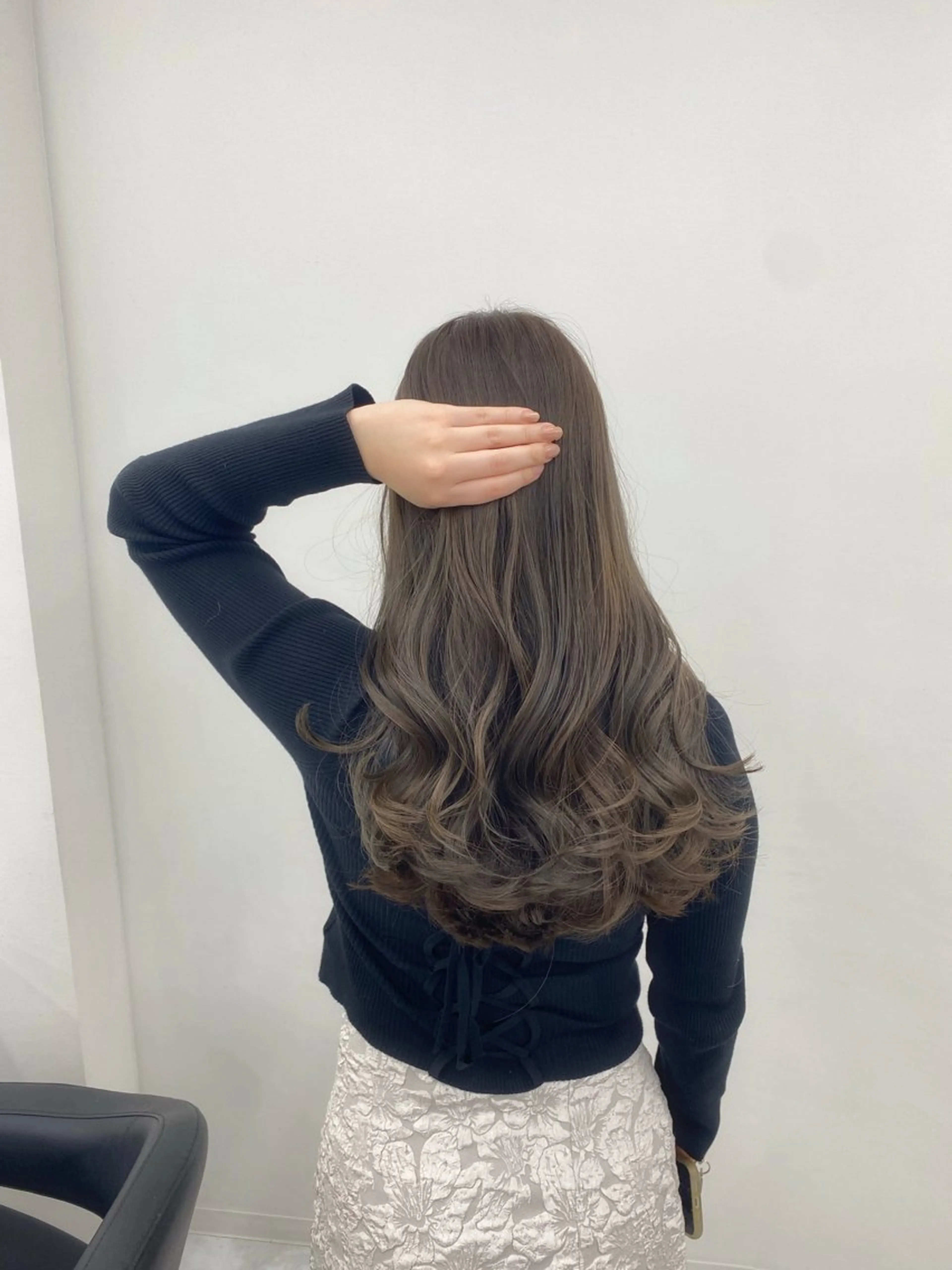 ロング カラー カット パーマ トリートメント 🔷似合わせメンズ カットKUMA🔷のヘアスタイル
