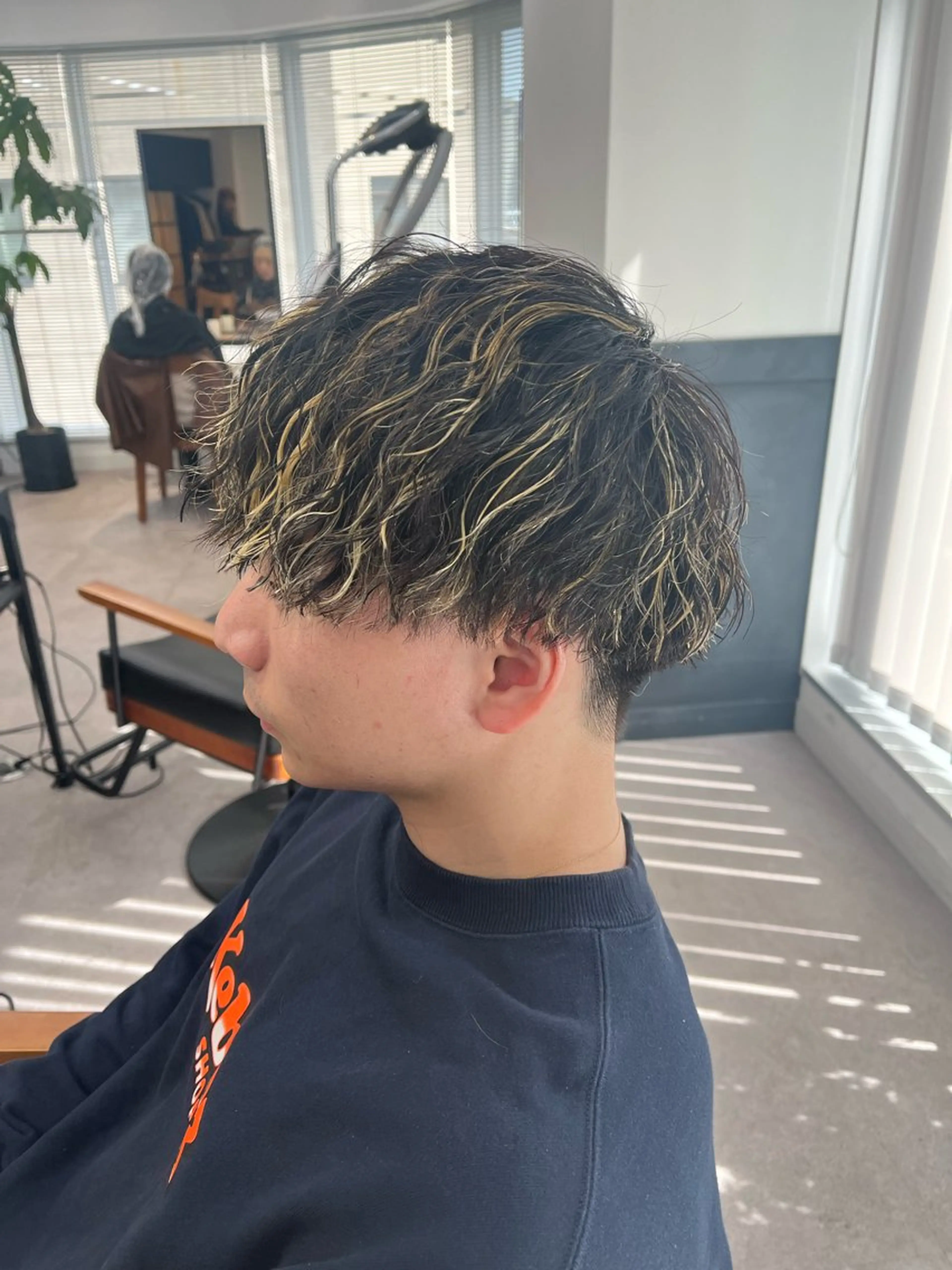 パーマ メンズ カット パーマ ✨ご新規様予約限定 メンズ特化アリサ✨のヘアスタイル