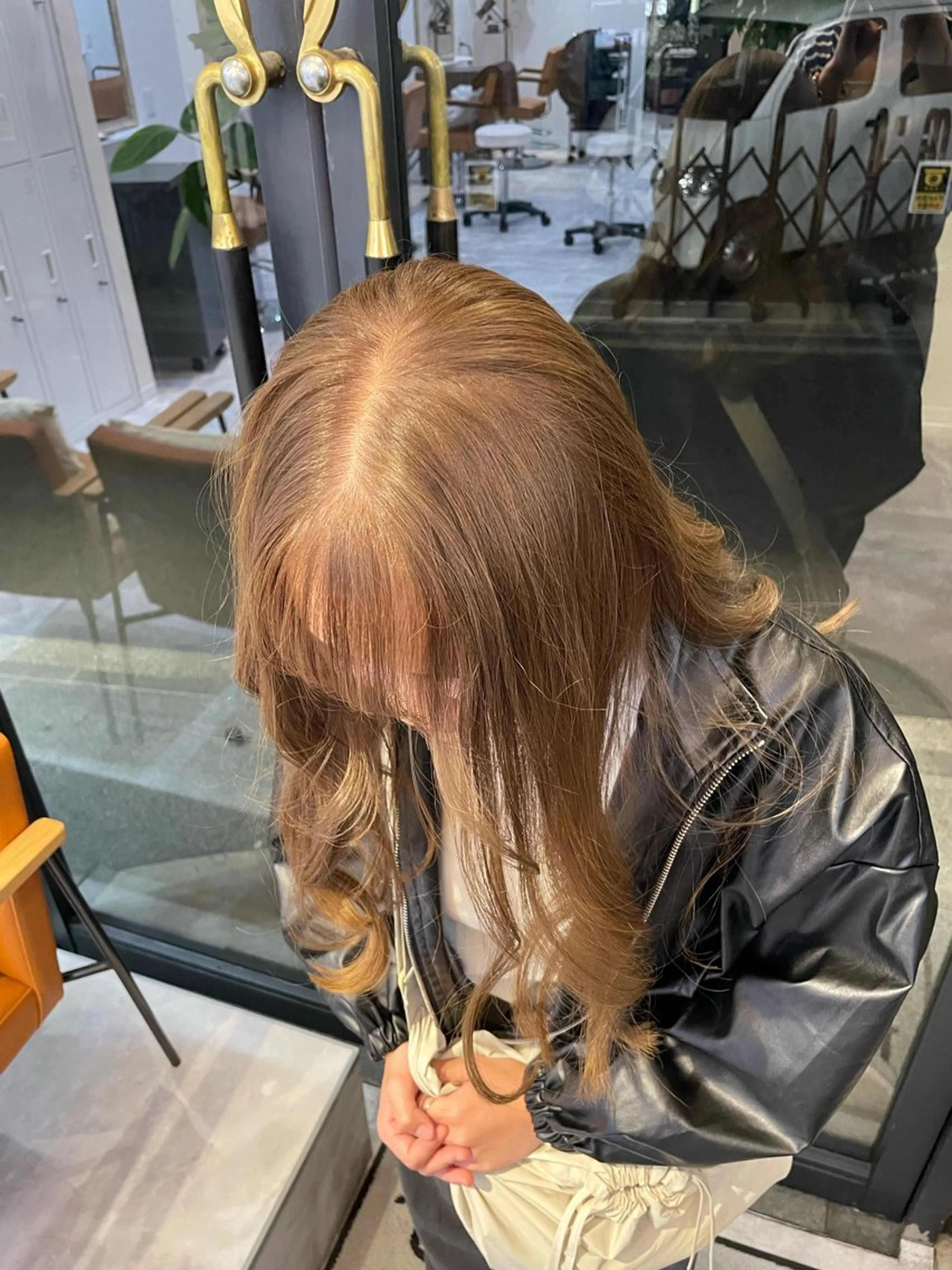 ロング ヘアカラー 似合わせカラー 梅田 ayanaのヘアスタイル