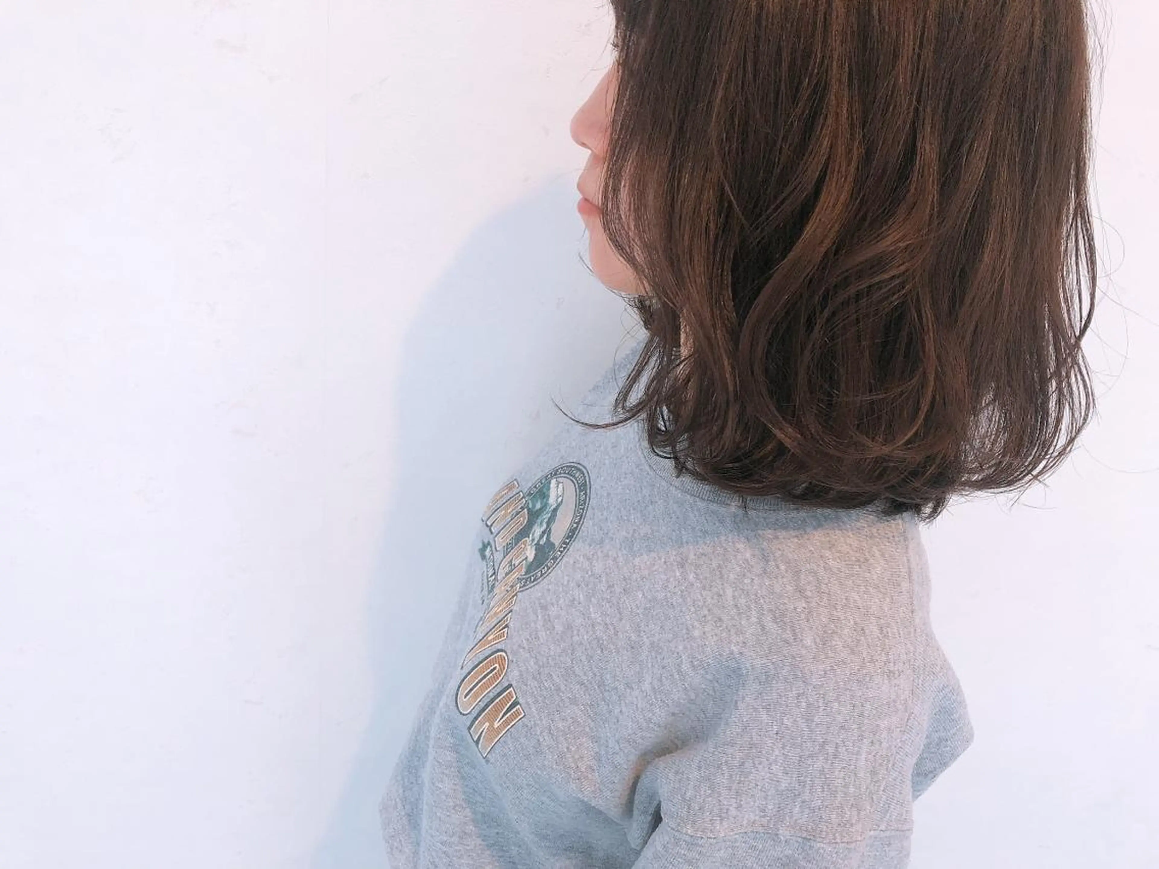 ミディアム カラー The book hand salon所属・伊藤 さやかのヘアスタイル