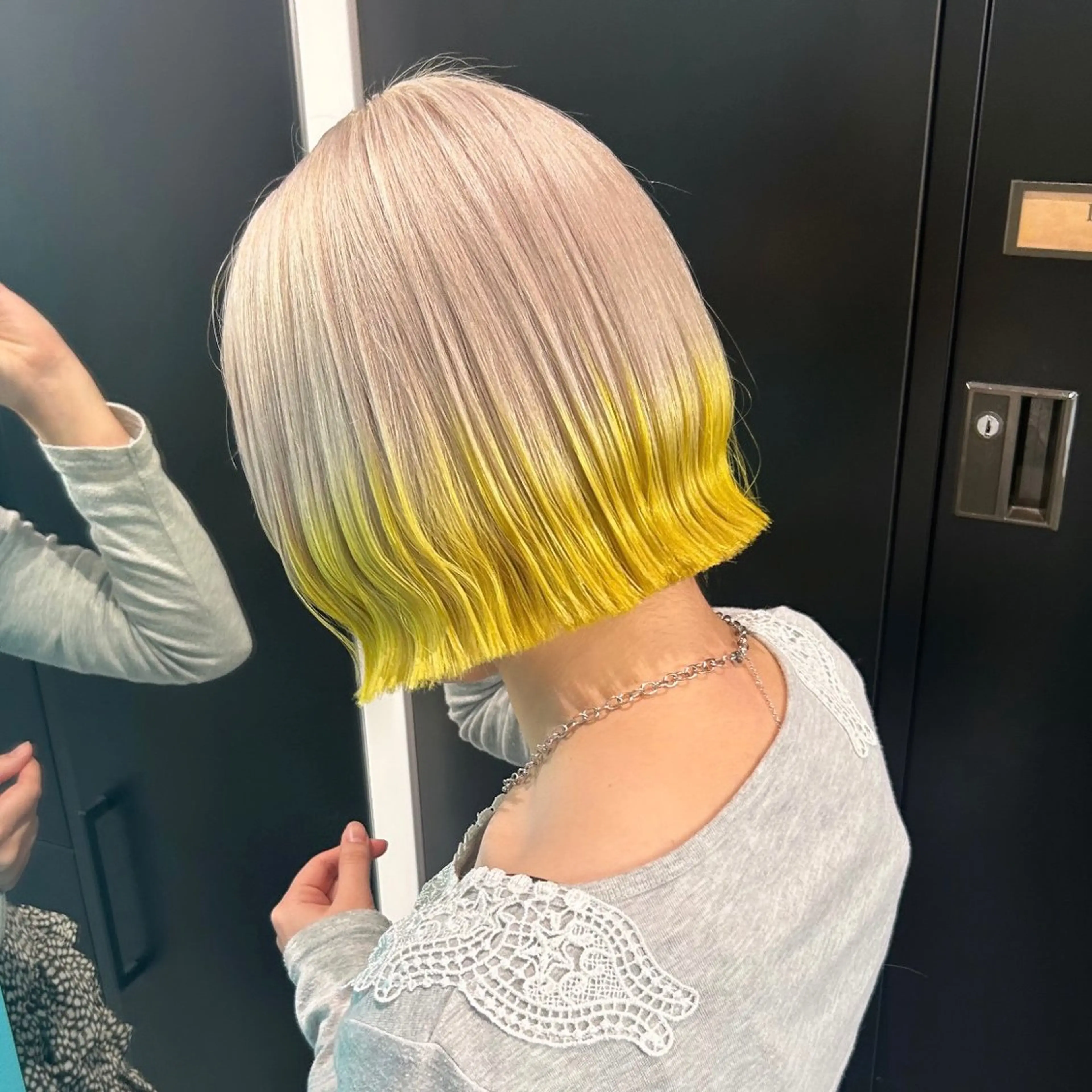 ミディアム カラー デザインカラー 🍀HAZUKiのヘアスタイル