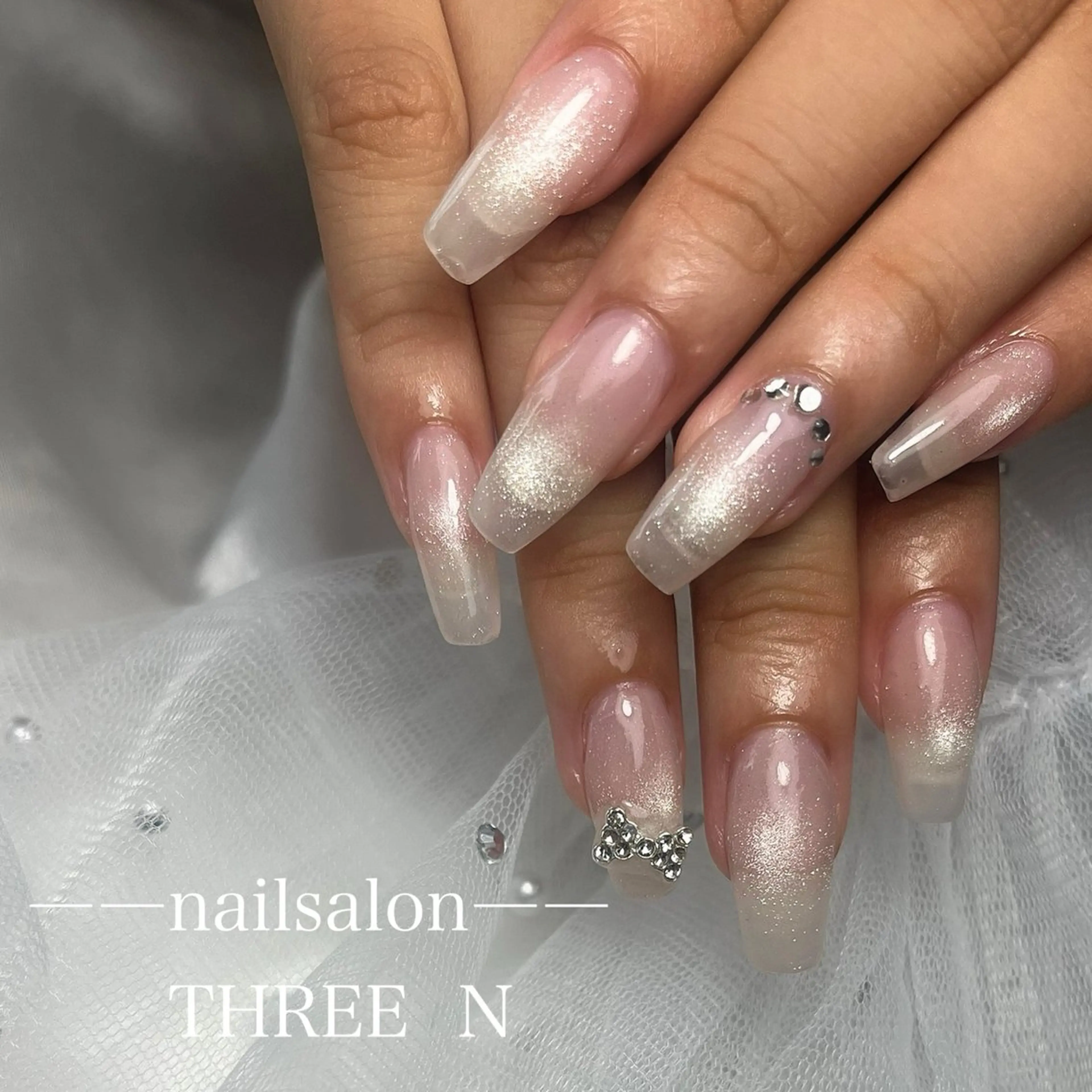 ネイル ハンドネイル Nail Salon THREE  Nのネイルデザイン
