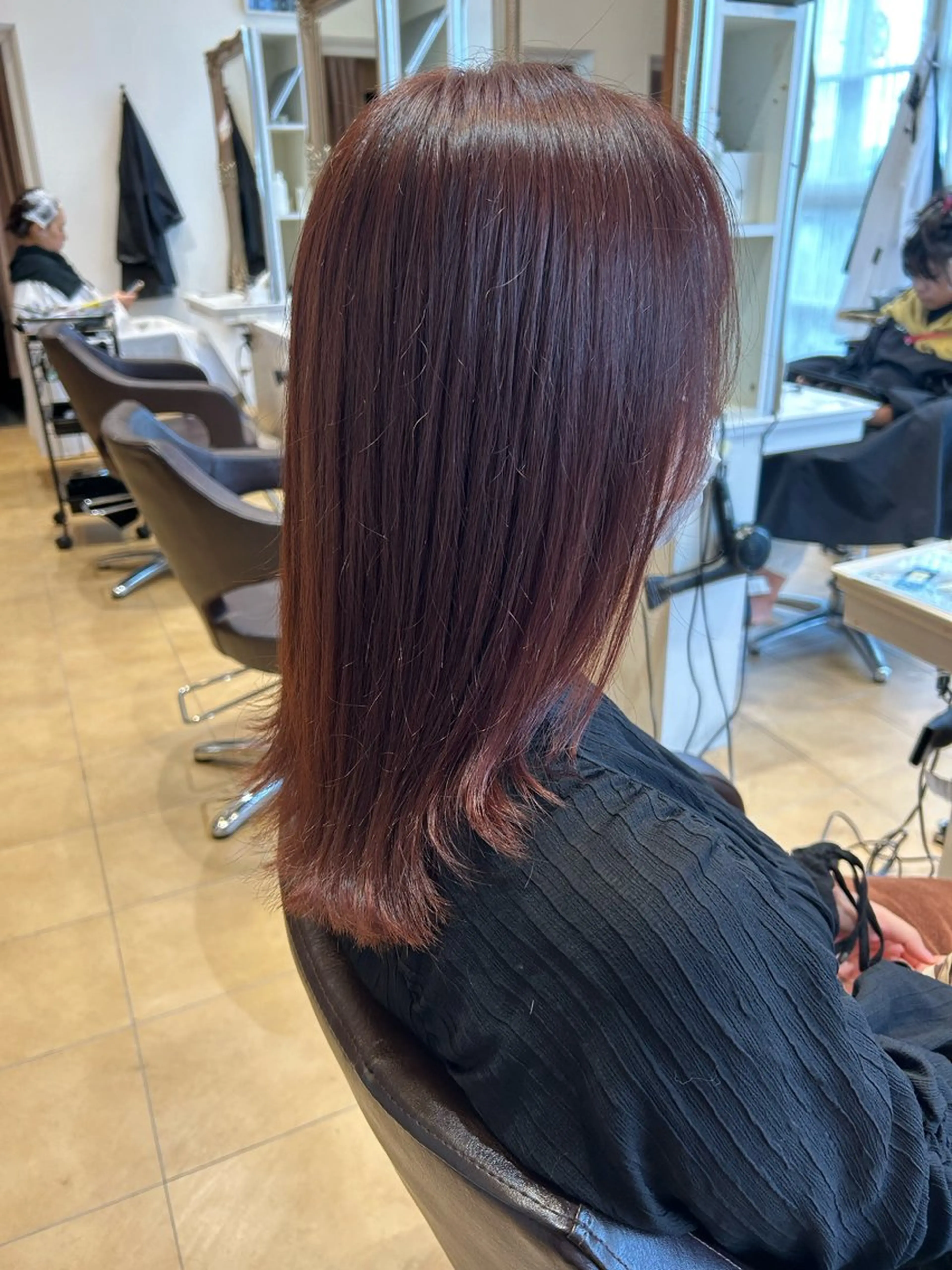 カラー カット ヘアカラー 今中 紗英のヘアスタイル