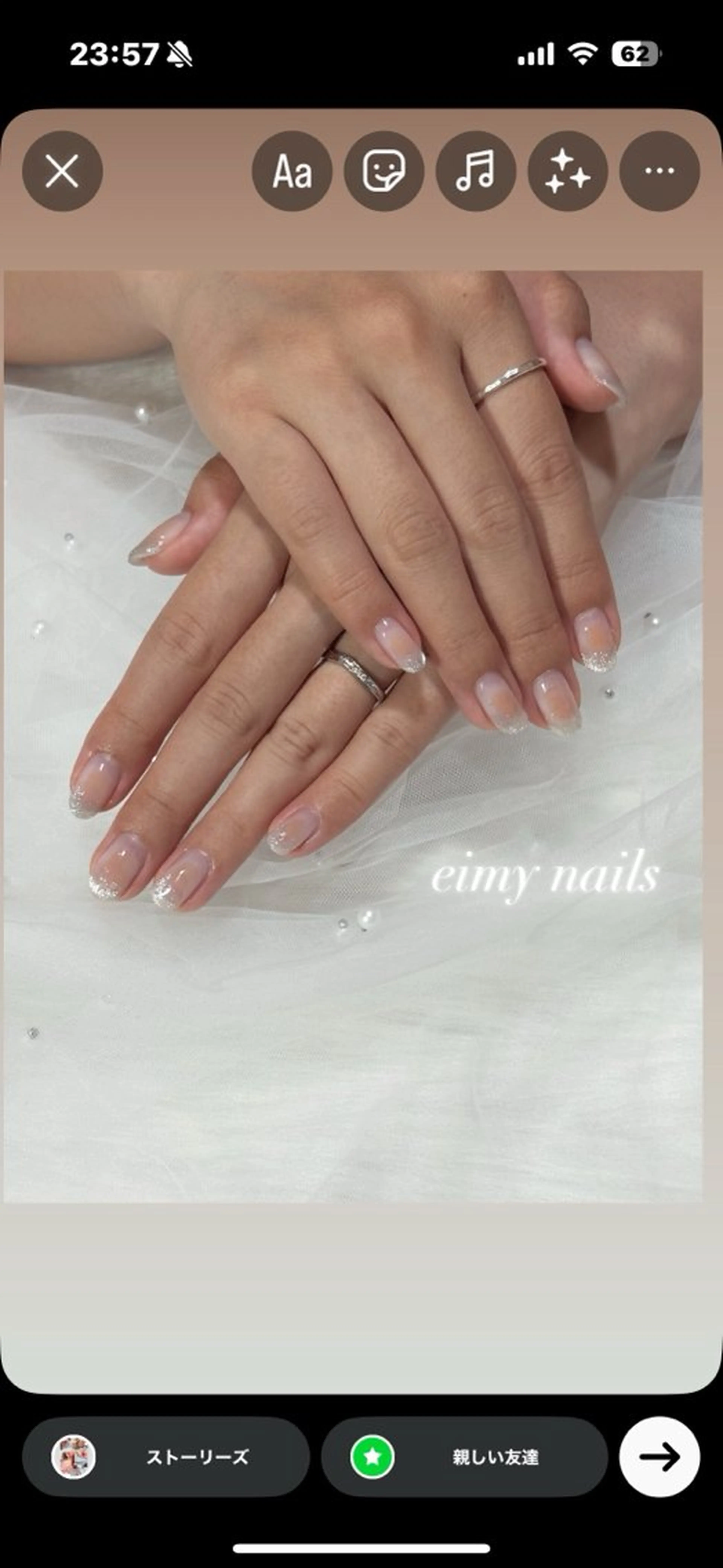 ネイル ハンドネイル 🤍eimy nails🤍所属・eimy nails♡のネイルデザイン