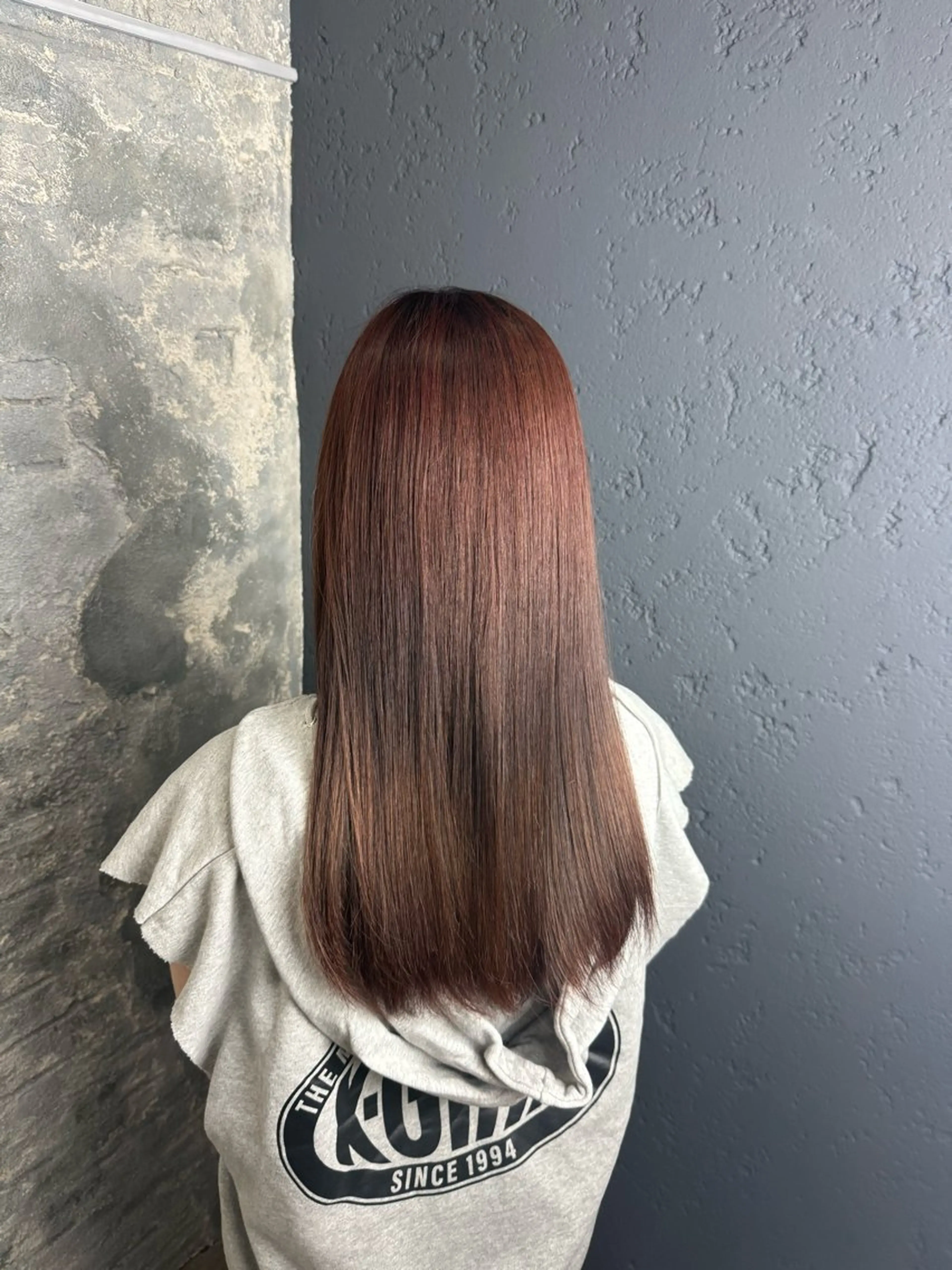 ロング ヘアカラー トリートメント prize Iris池袋東口所属・モデル募集 🫧采夏のヘアスタイル