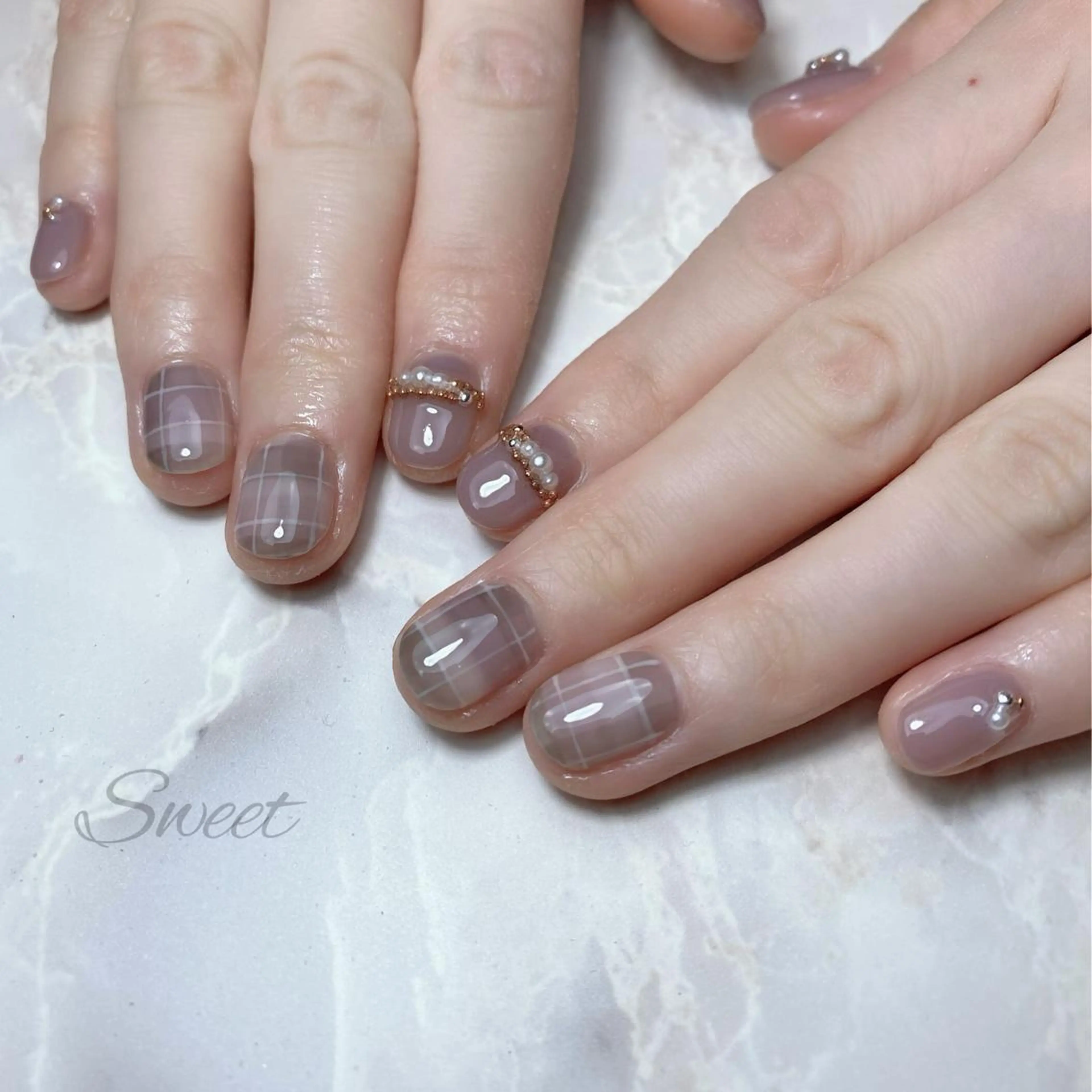 ネイル ハンドネイル sweet 仲野陽子のネイルデザイン