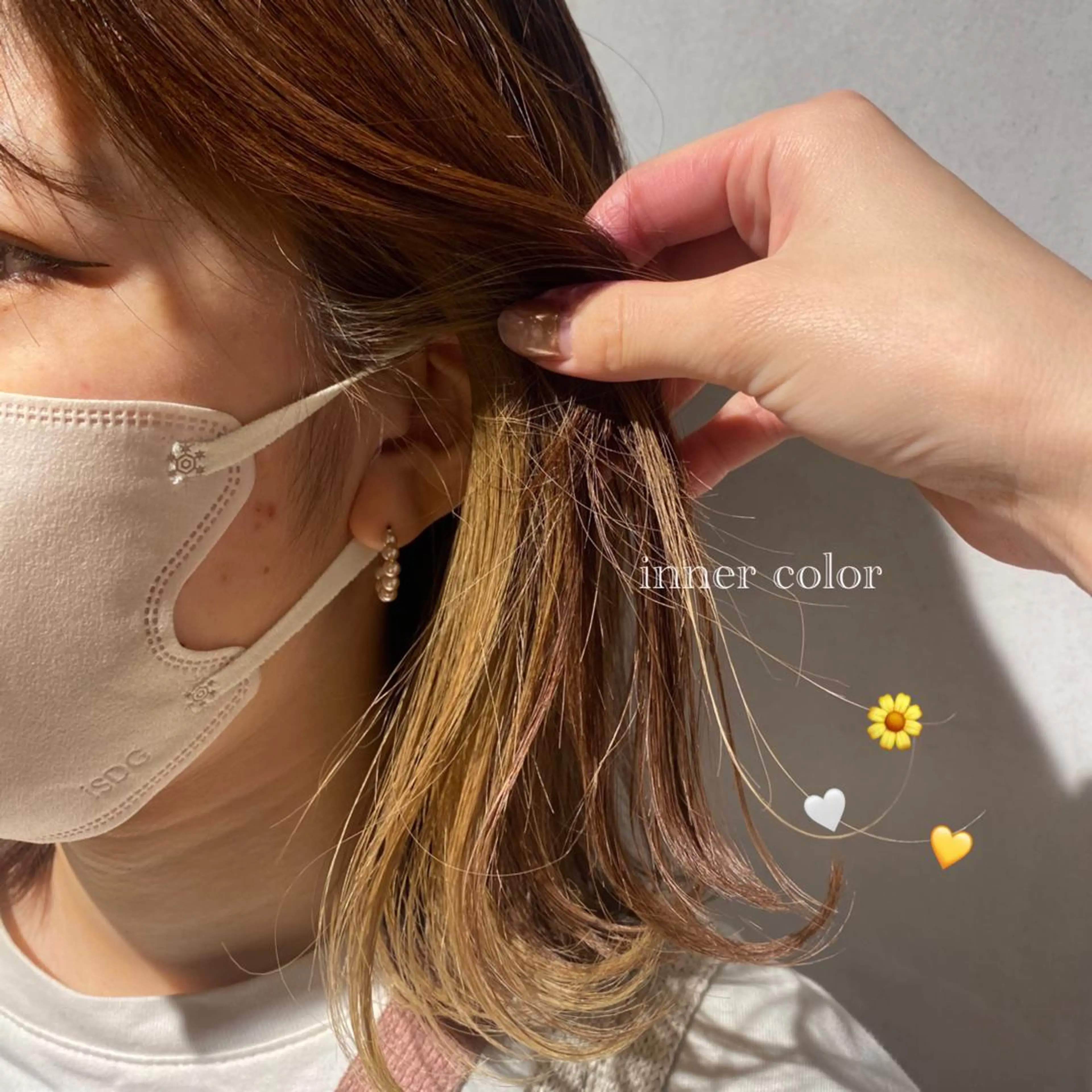 ショート ヘアカラー トリートメント Arisa MODE K'sのヘアスタイル