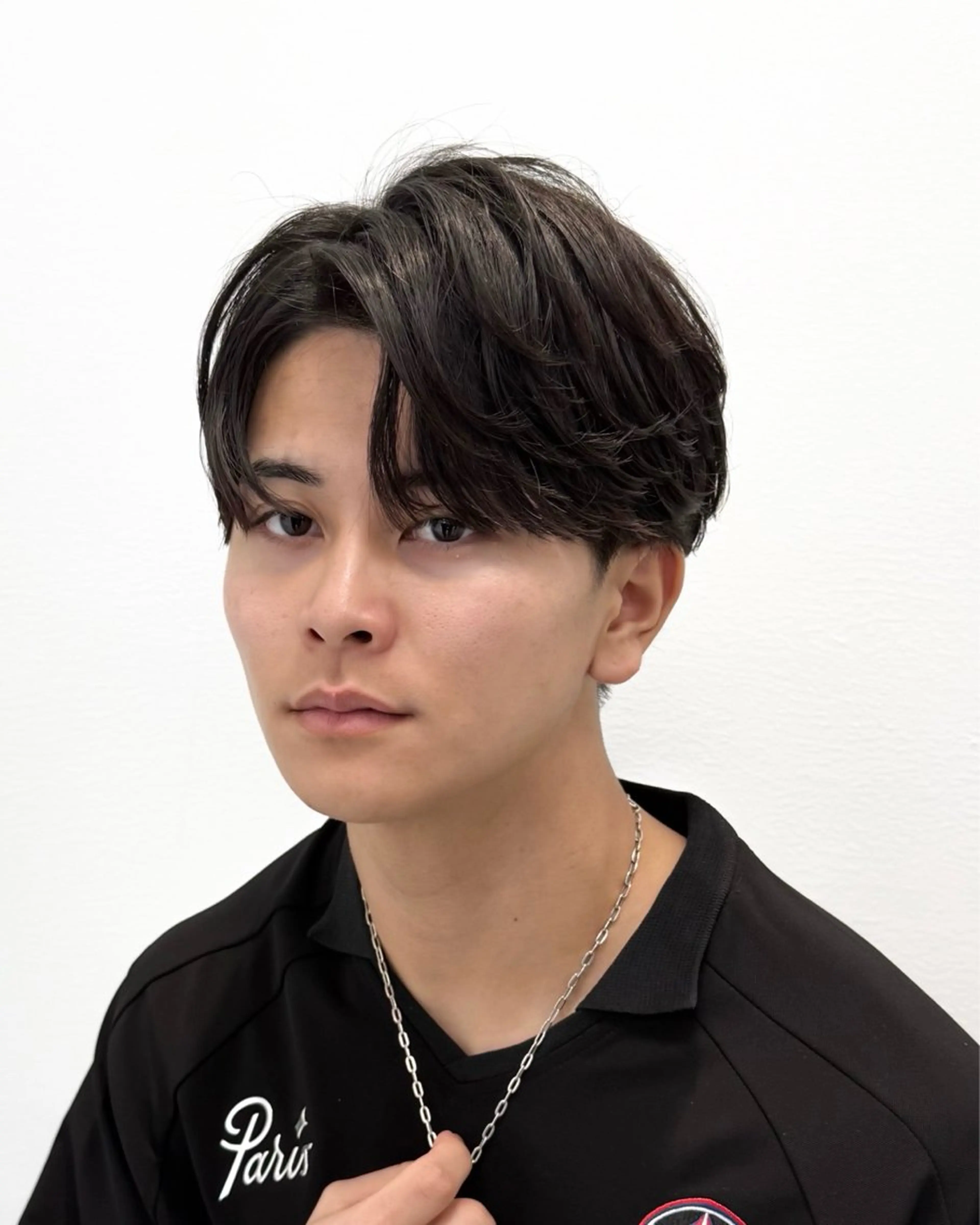 カットフェザーパーマの写真