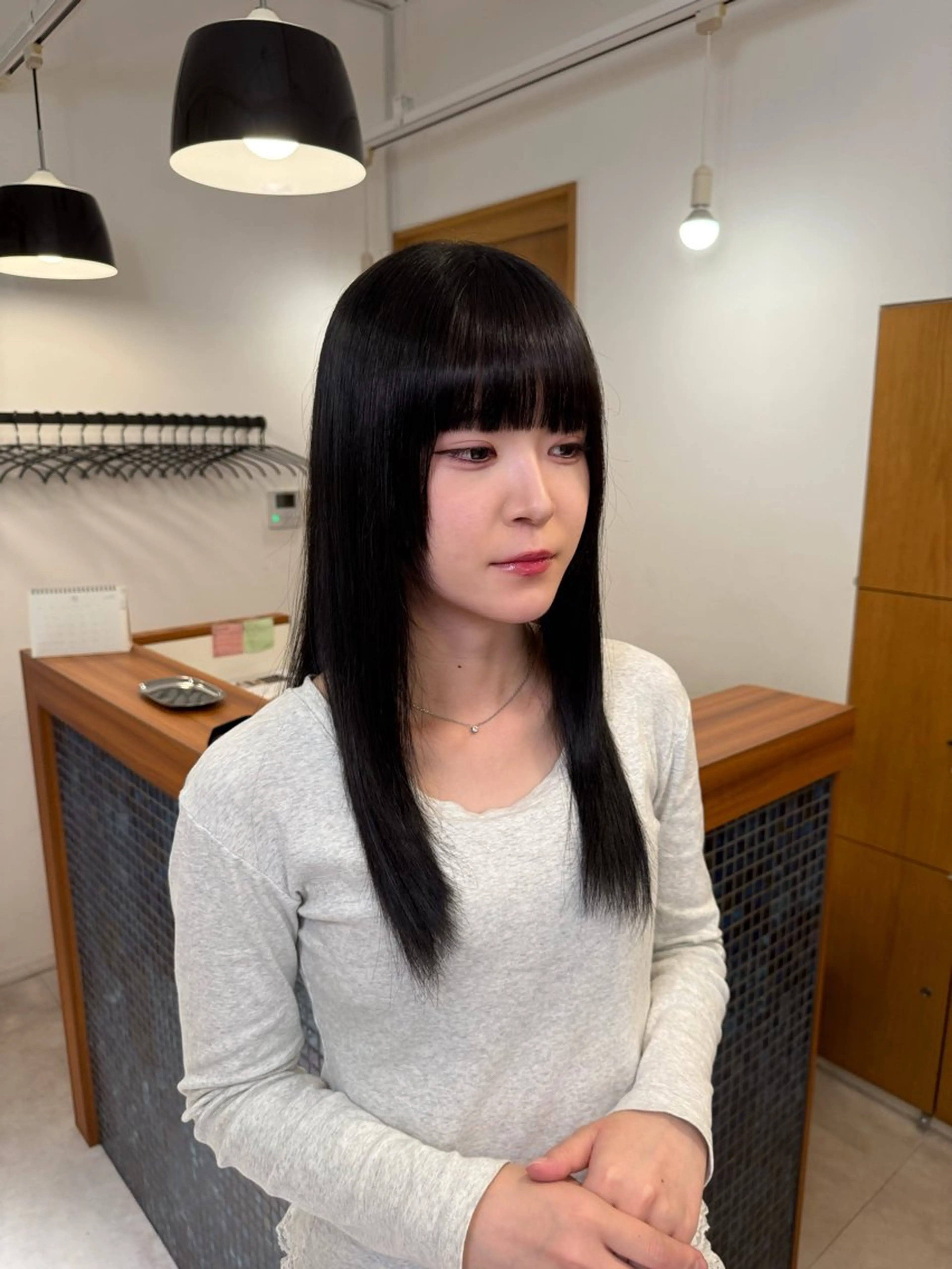 〘 黒染めしたくない方へ🎶〙地毛風ブルーブラック💙の写真