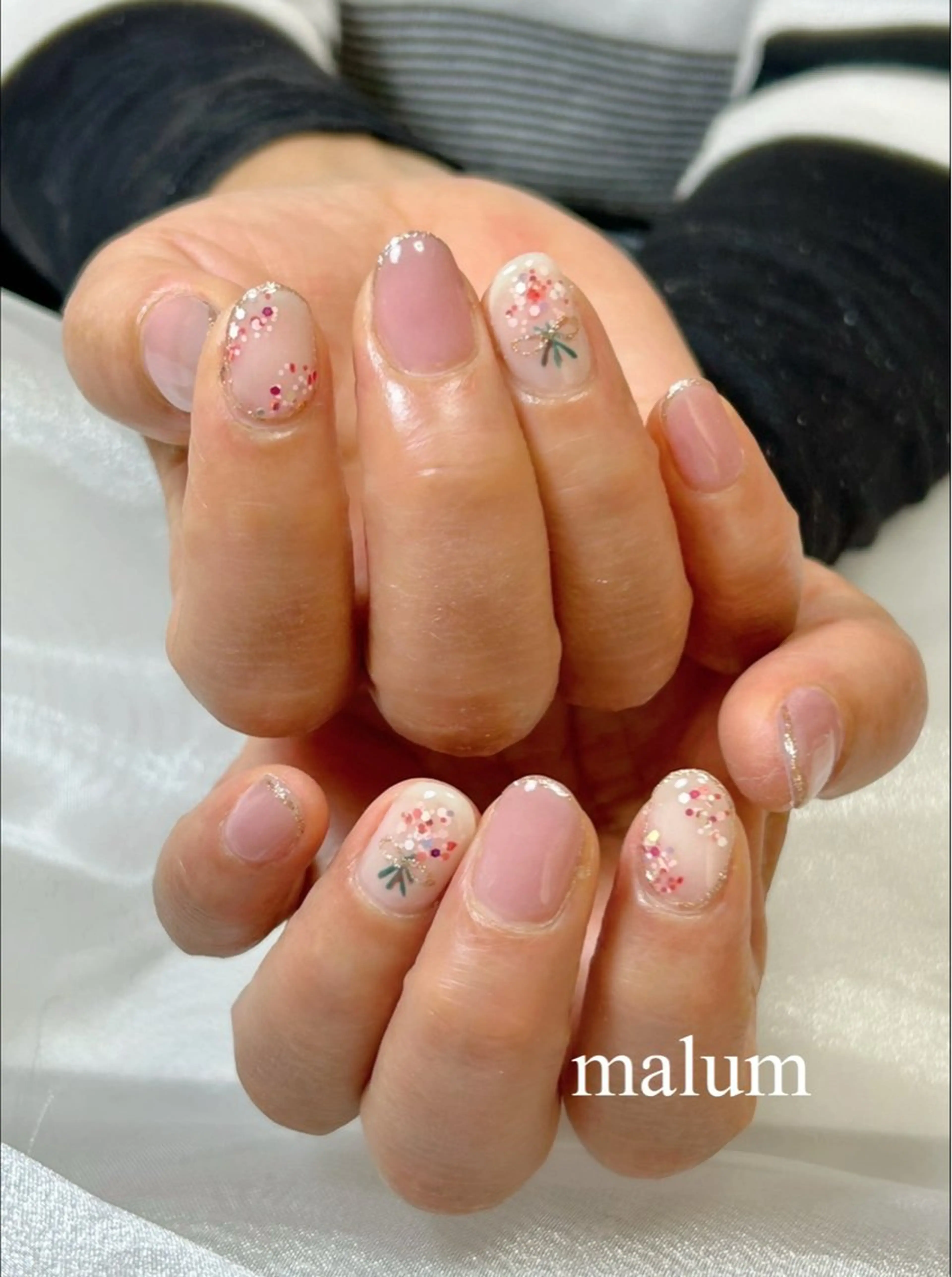 ネイル ハンドネイル malum nailのネイルデザイン