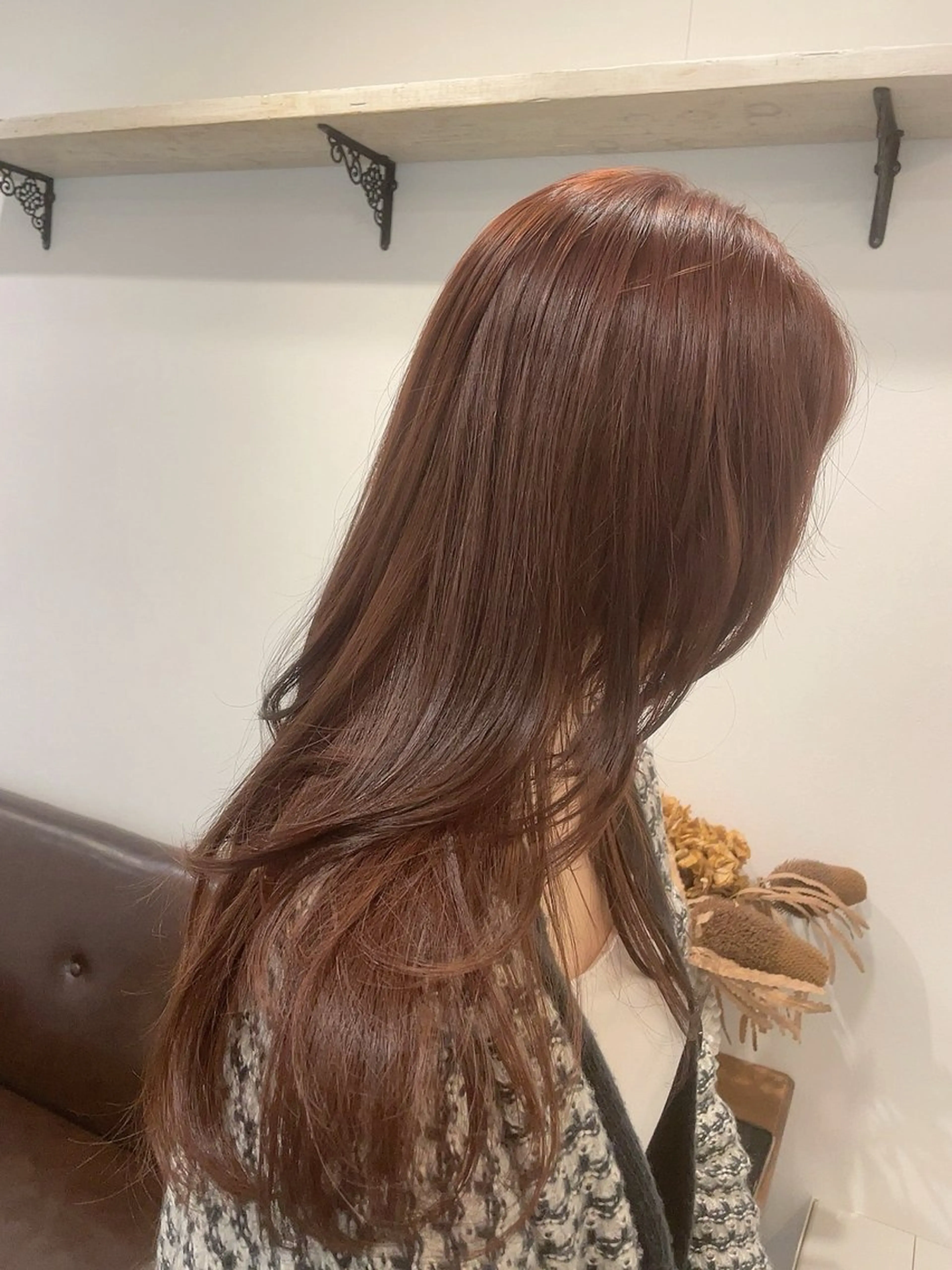 ロング 韓国風ヘア レイヤーカット mono.所属・南茨/ヘッドスパ /カット/momoのヘアスタイル