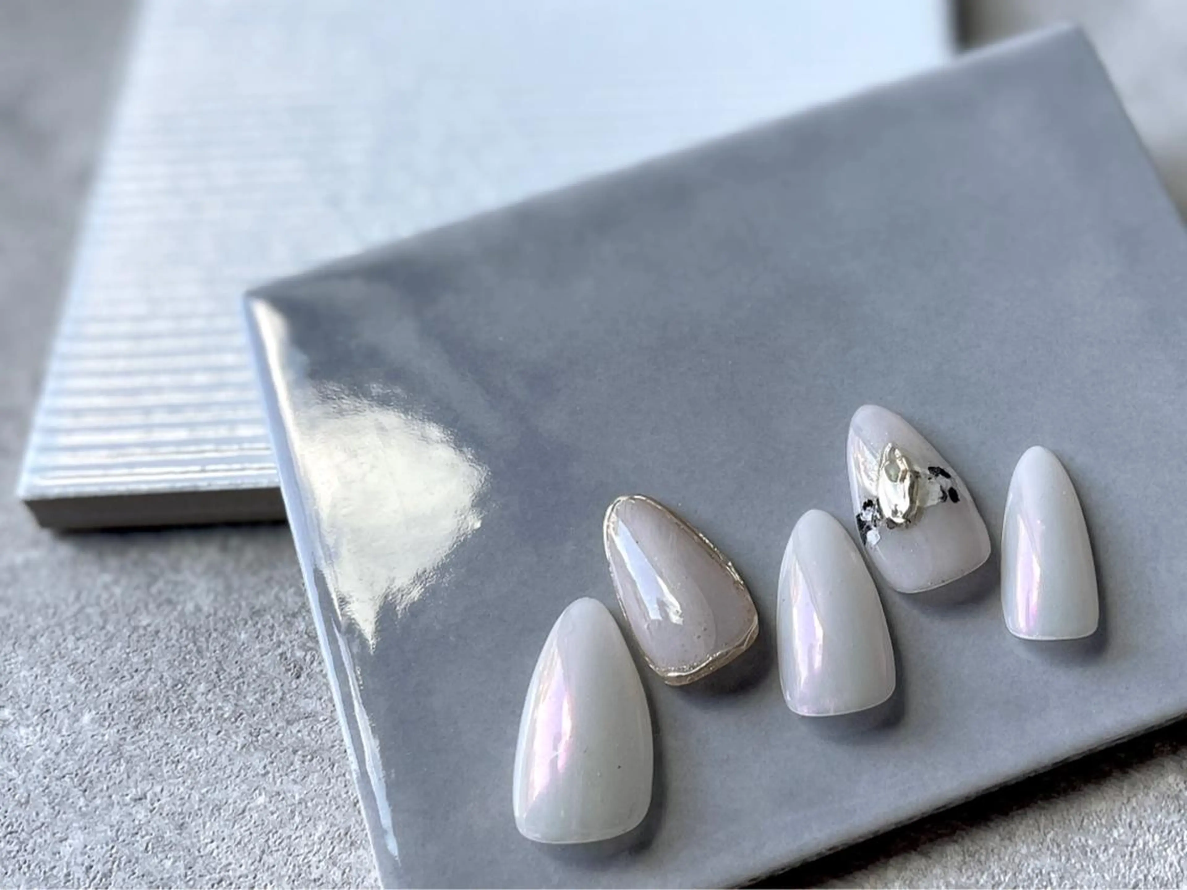 ネイル Aim* 深爪・自爪育成専門店のネイルデザイン