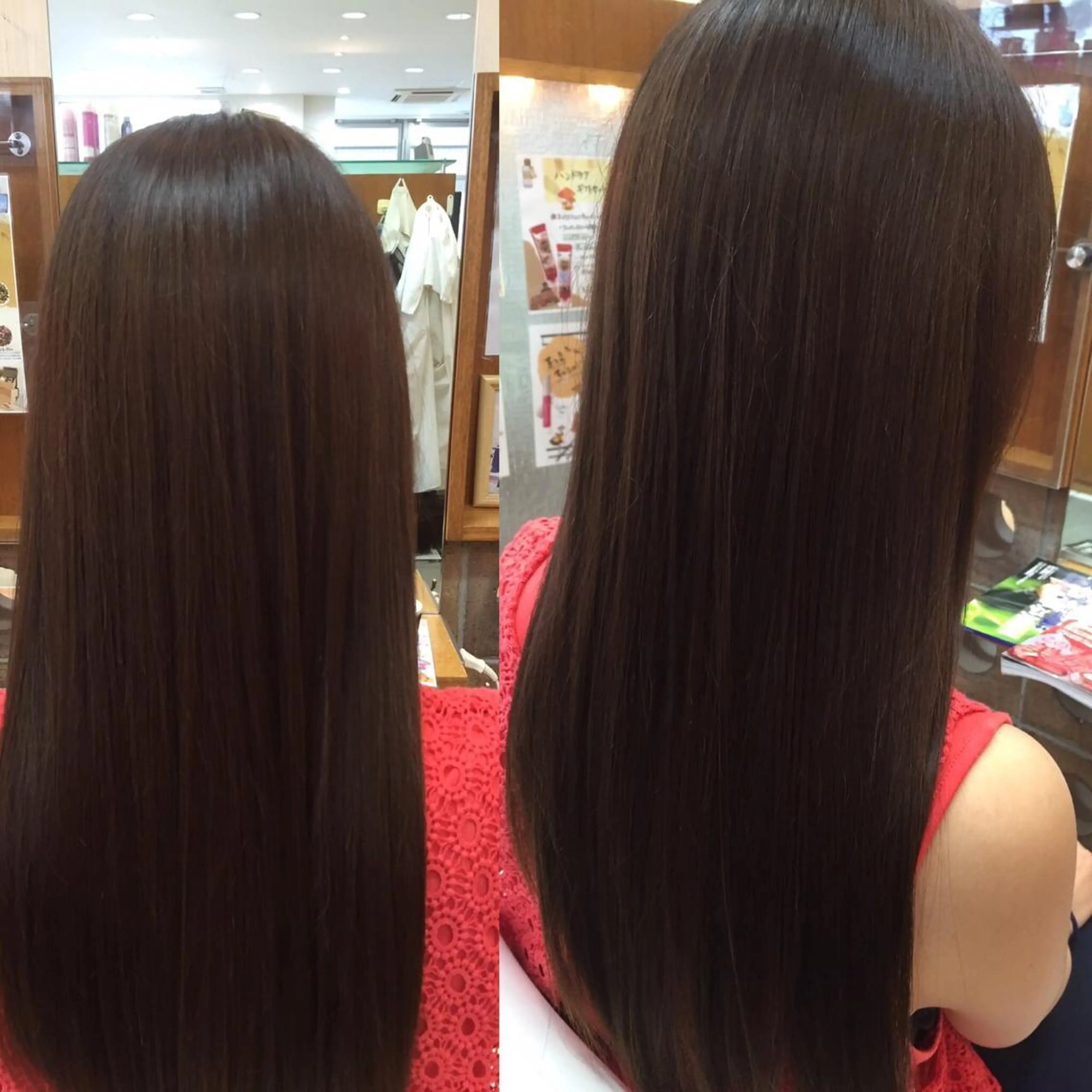 ロング カラー 白髪ぼかしハイライト 柳川拓哉のヘアスタイル