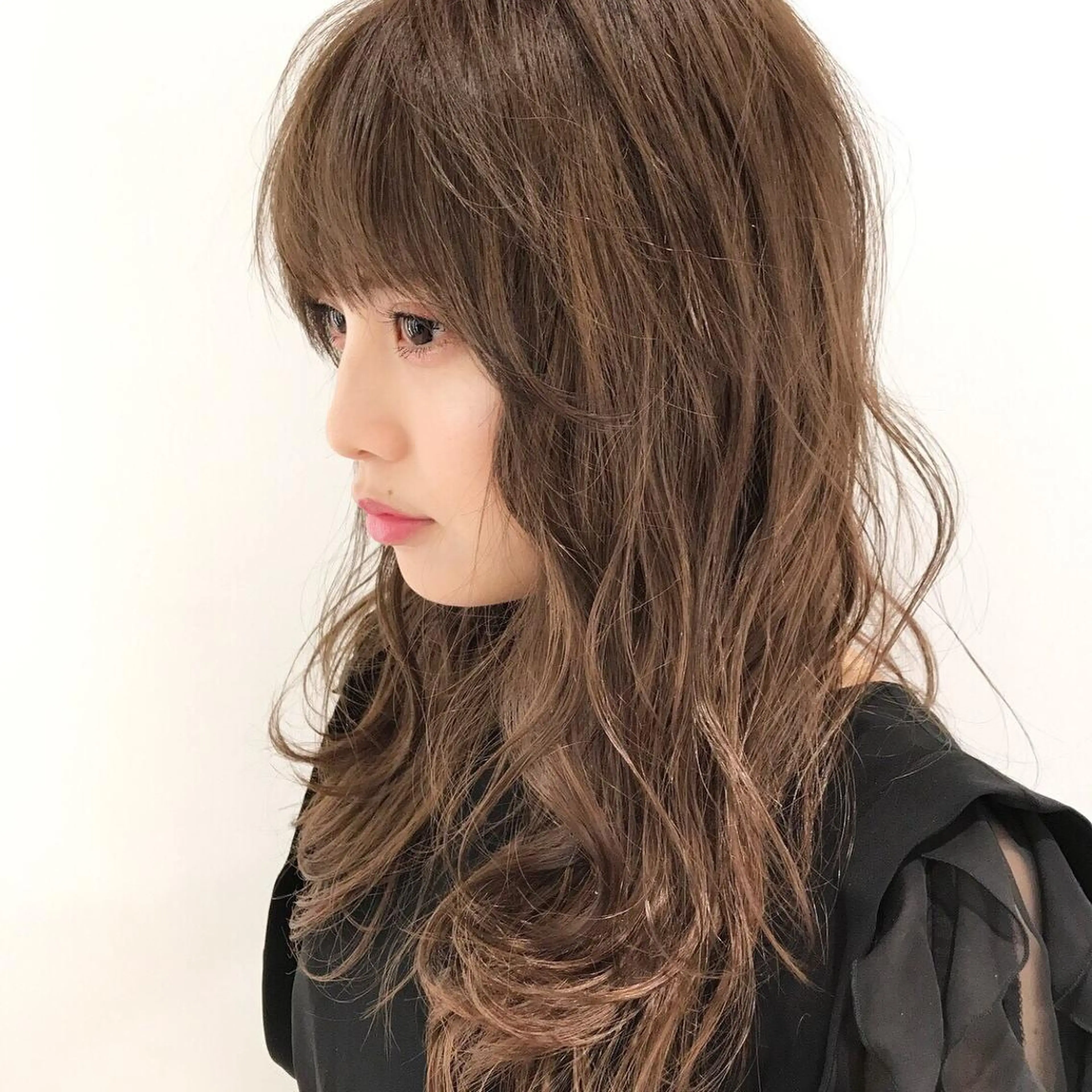 ロング カラー 韓×中くびれヘア💋 髪質改善宇塚元哉💓のヘアスタイル