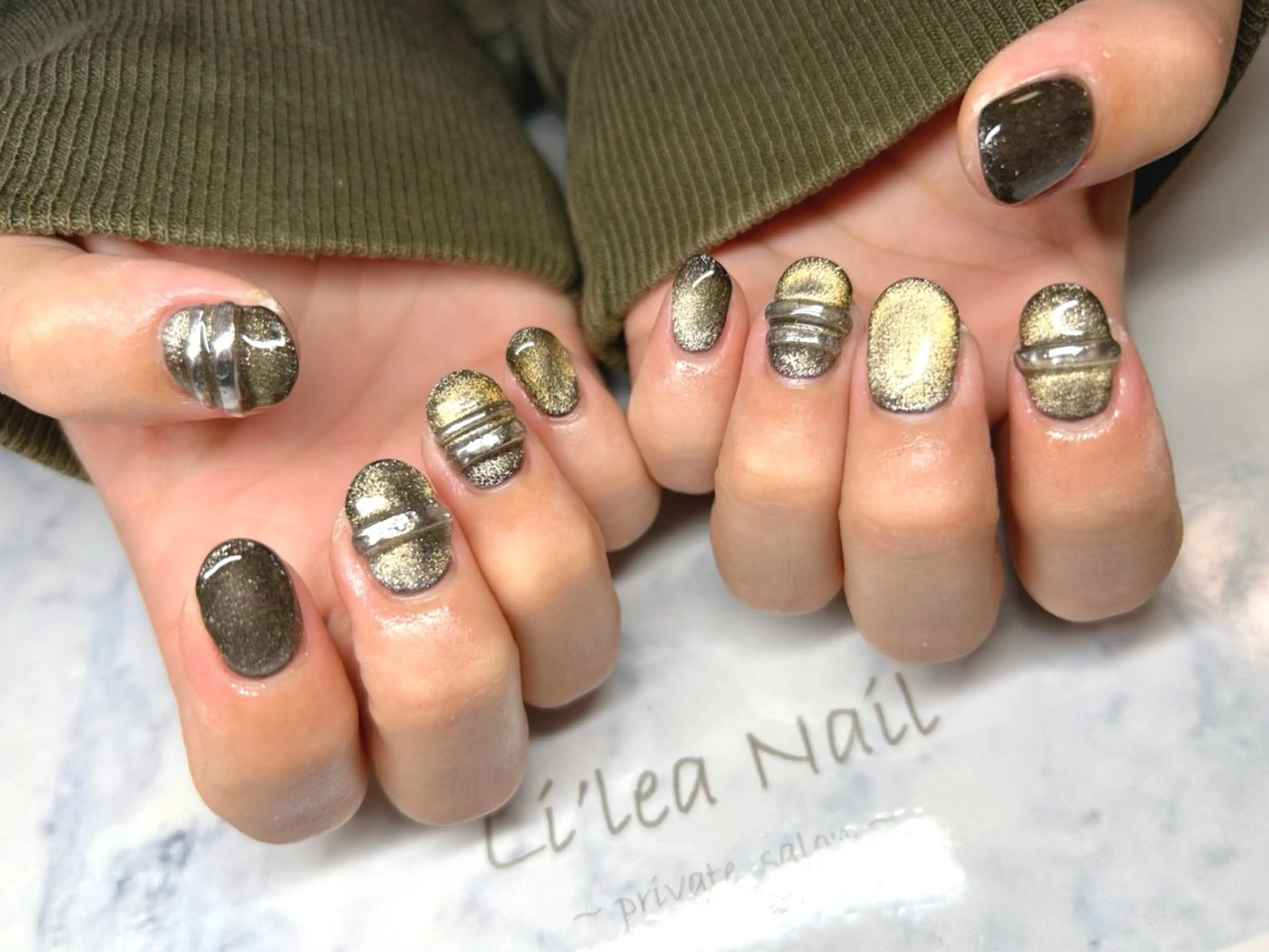 ネイル Li'leaNail AINAのネイルデザイン