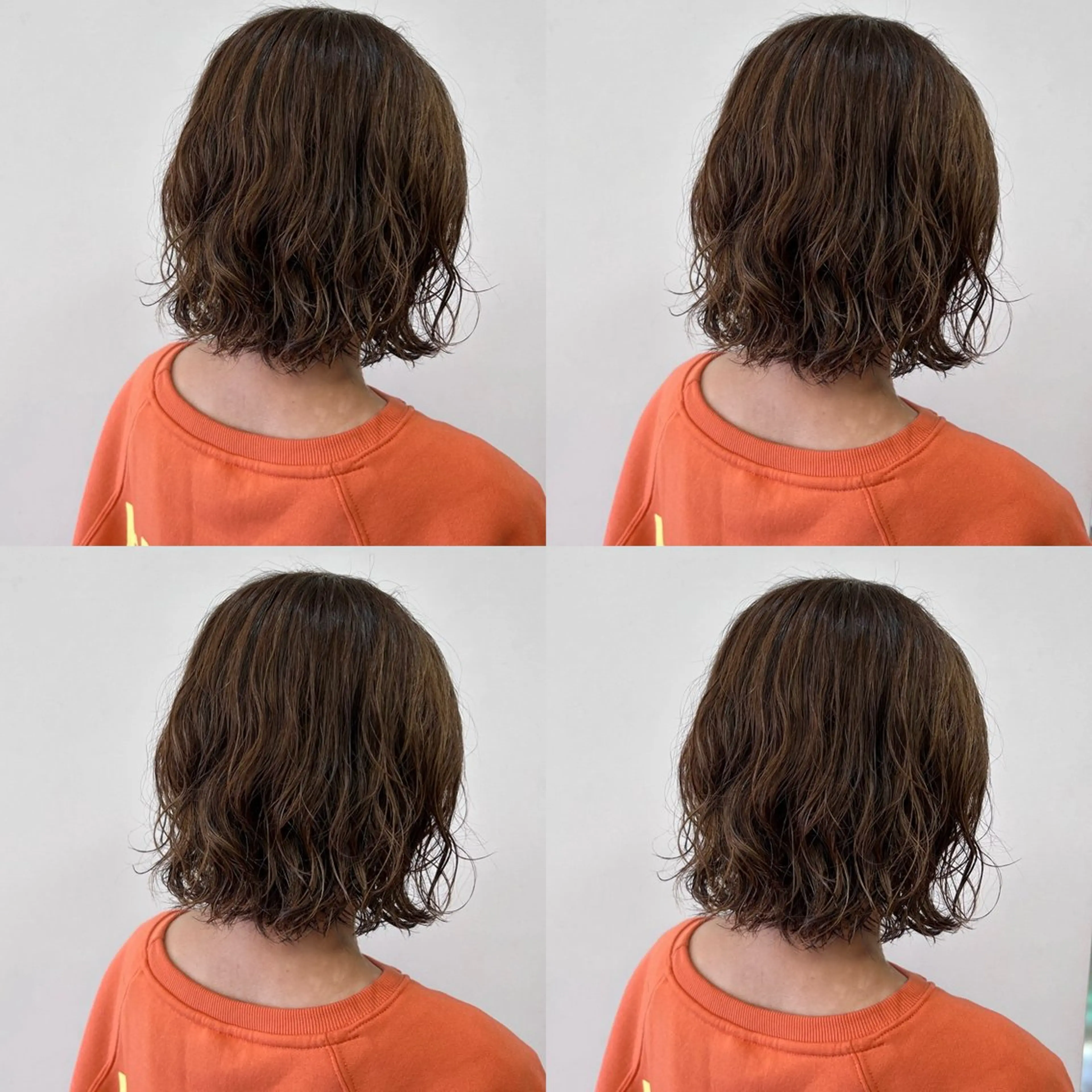 ショート パーマ 河口 友里のヘアスタイル