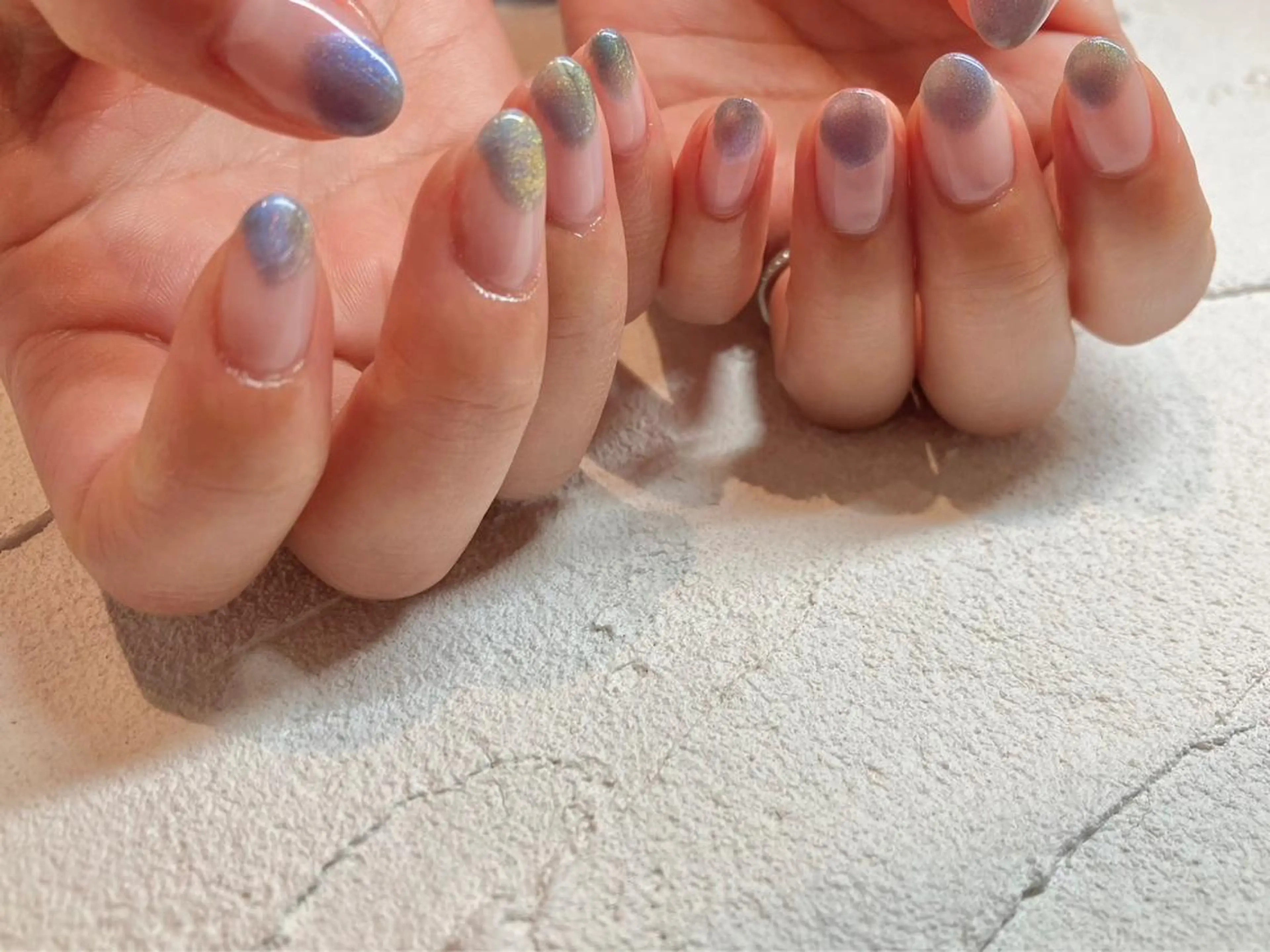 ネイル マグネットネイル Bibinail ☆namiのネイルデザイン