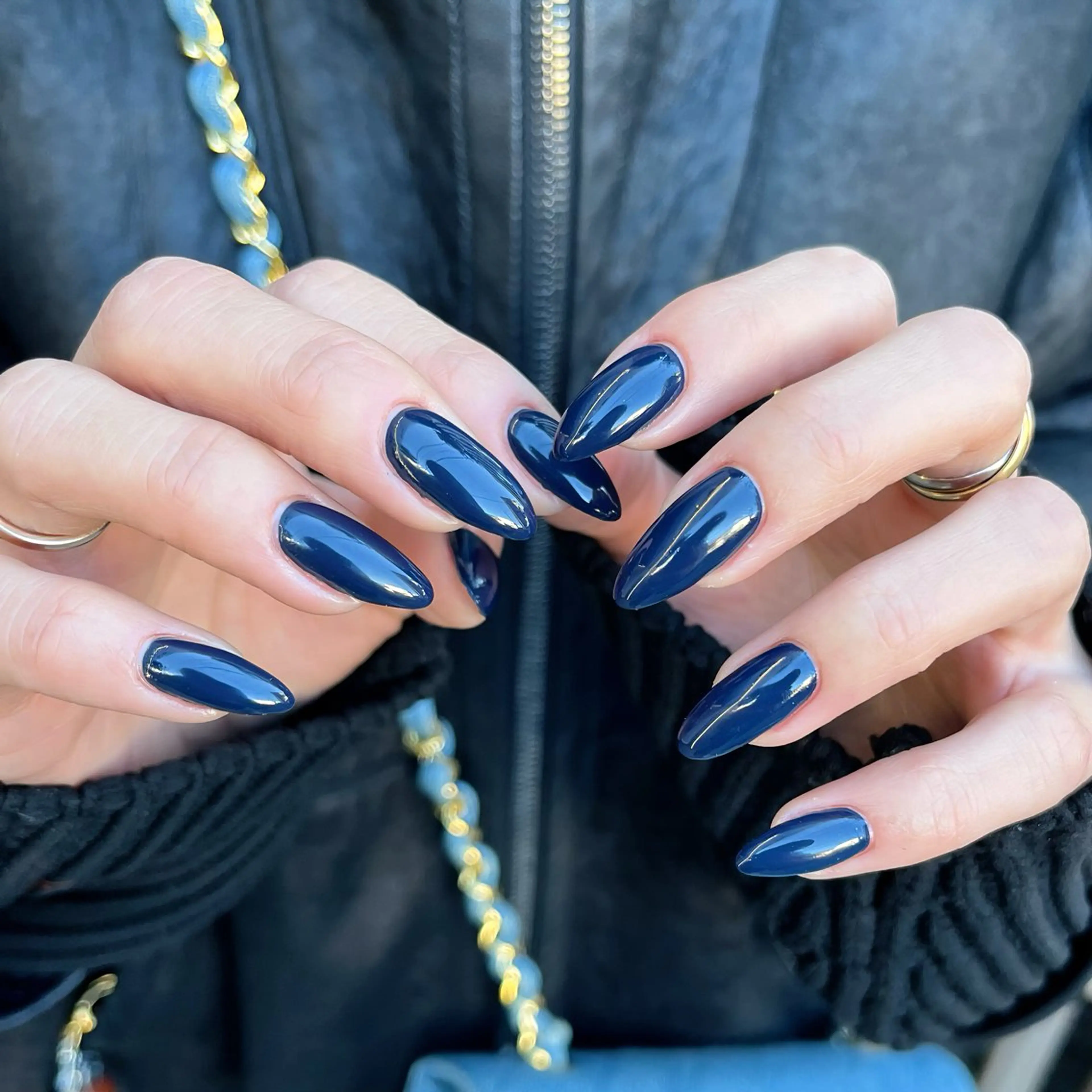 ネイル 長さ出し フレンチネイル マグネットネイル ネイビー ワンカラーネイル ハンドネイル ハンドケア 🫧OPELIA NAIL渋谷🫧のネイルデザイン