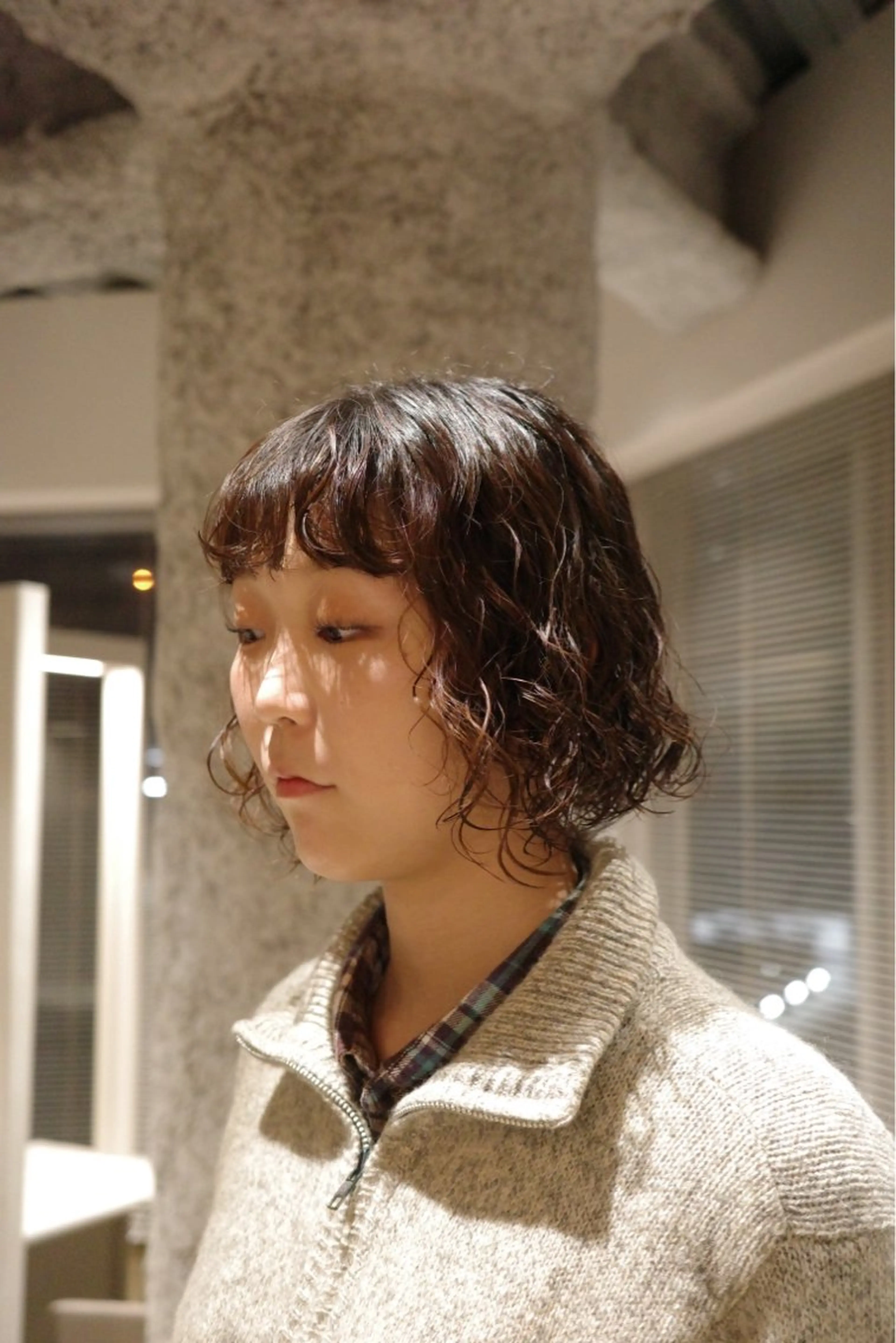 パーマ NERO FUTAKOTAMAGAWA所属・片岡 南咲のヘアスタイル