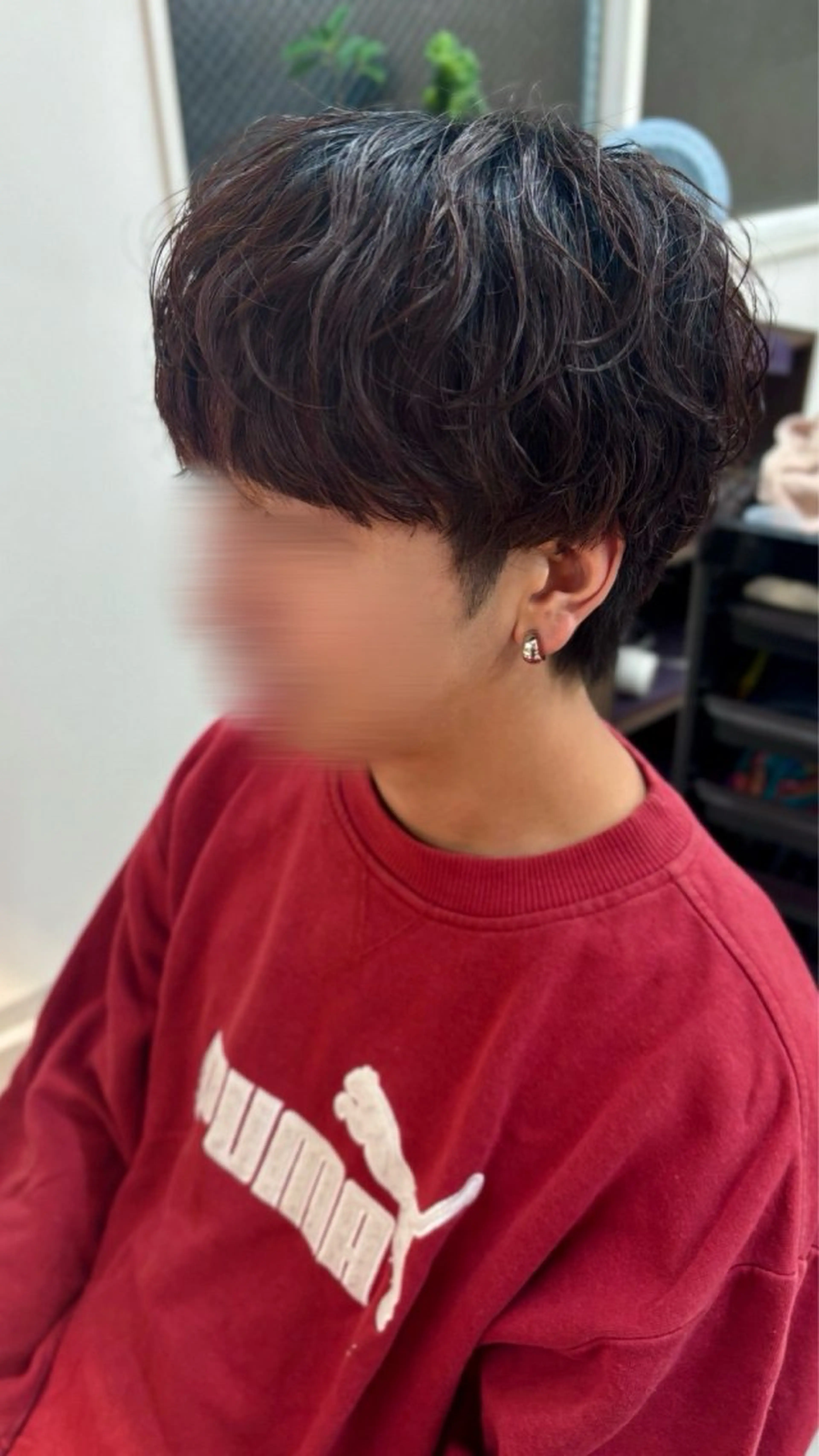 パーマ メンズ マッシュ メンズパーマ カット パーマ トリートメント 関/ニュアンスパーマ メンズカット/千葉駅のヘアスタイル