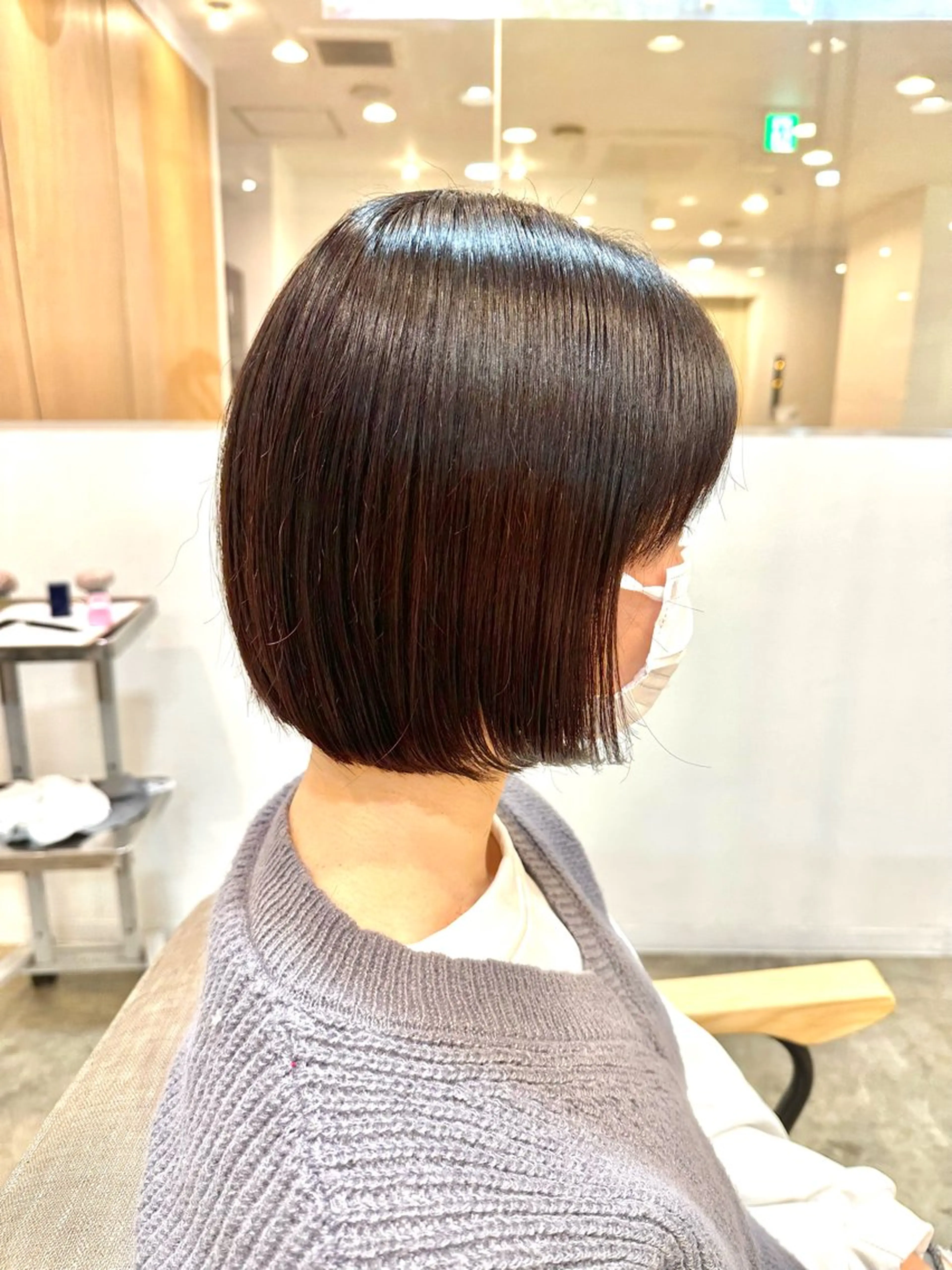 ミディアム ボブ ボブ特化美容師 /荒井悠葵のヘアスタイル