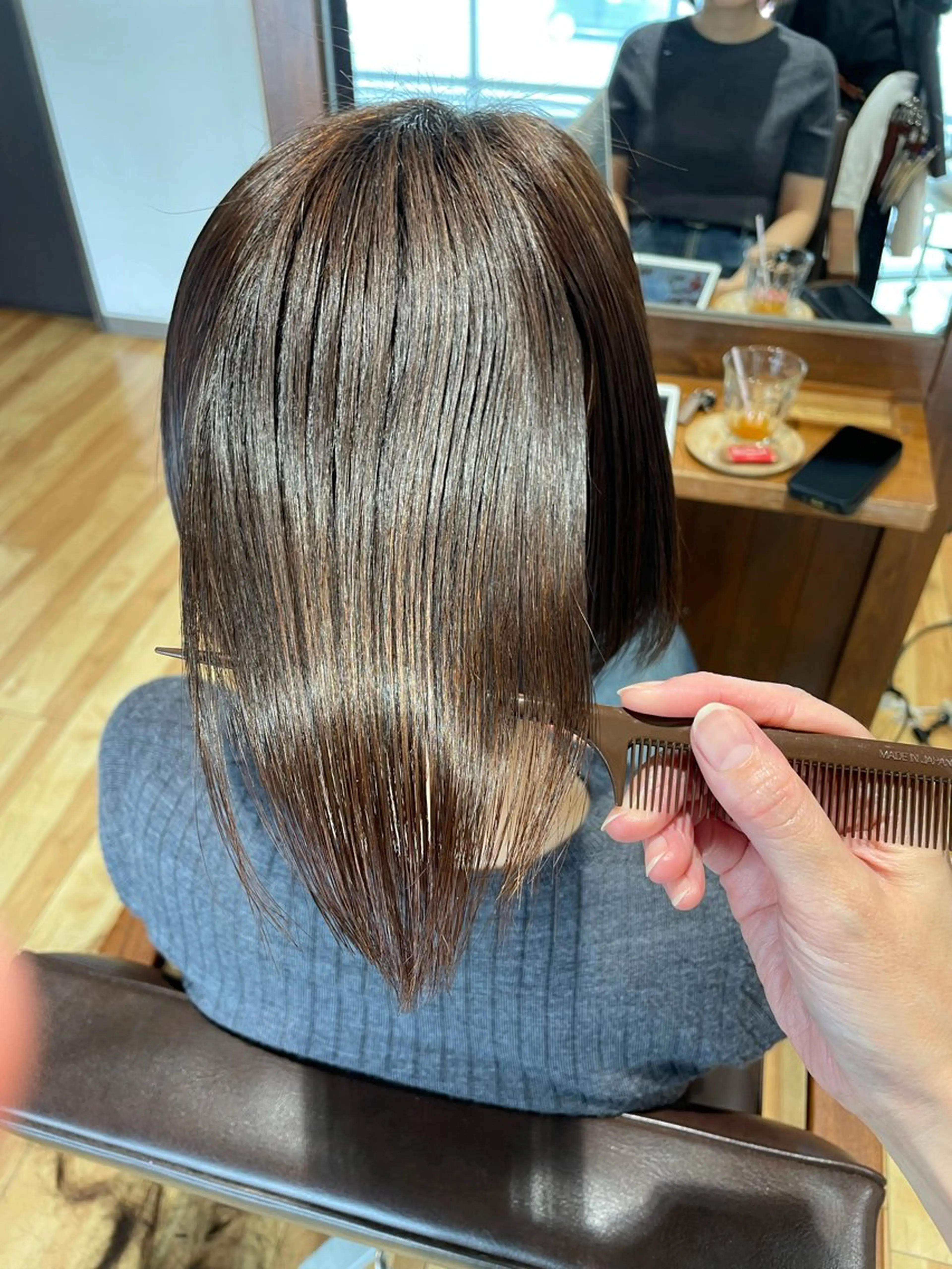 ショート カット 縮毛矯正 dua PAPASSドゥアパパス所属・duaPAPASS 森本歩のヘアスタイル