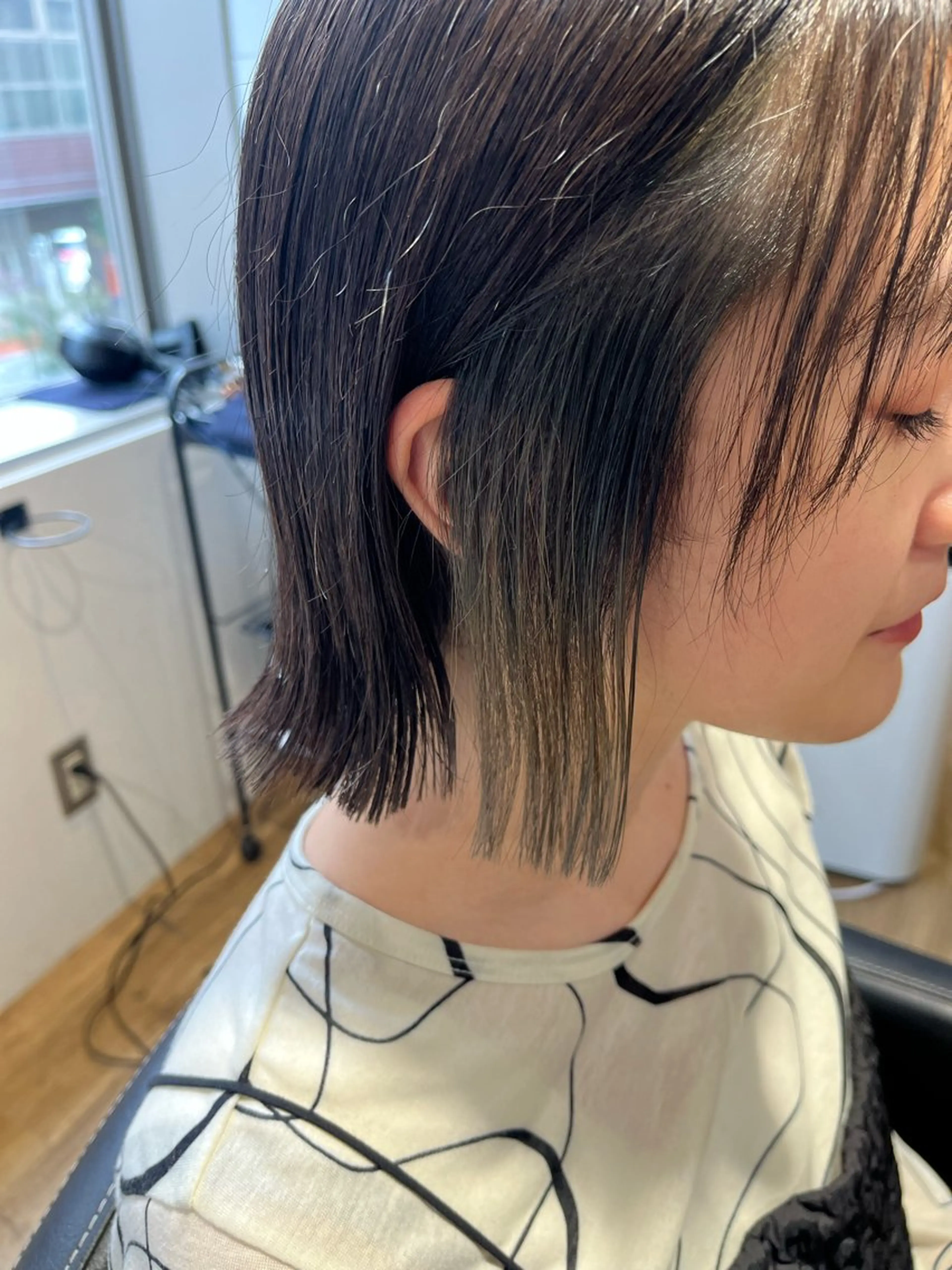 ミディアム Riposo.所属・✨似合わせカラー✨ 奈須晴香のヘアスタイル