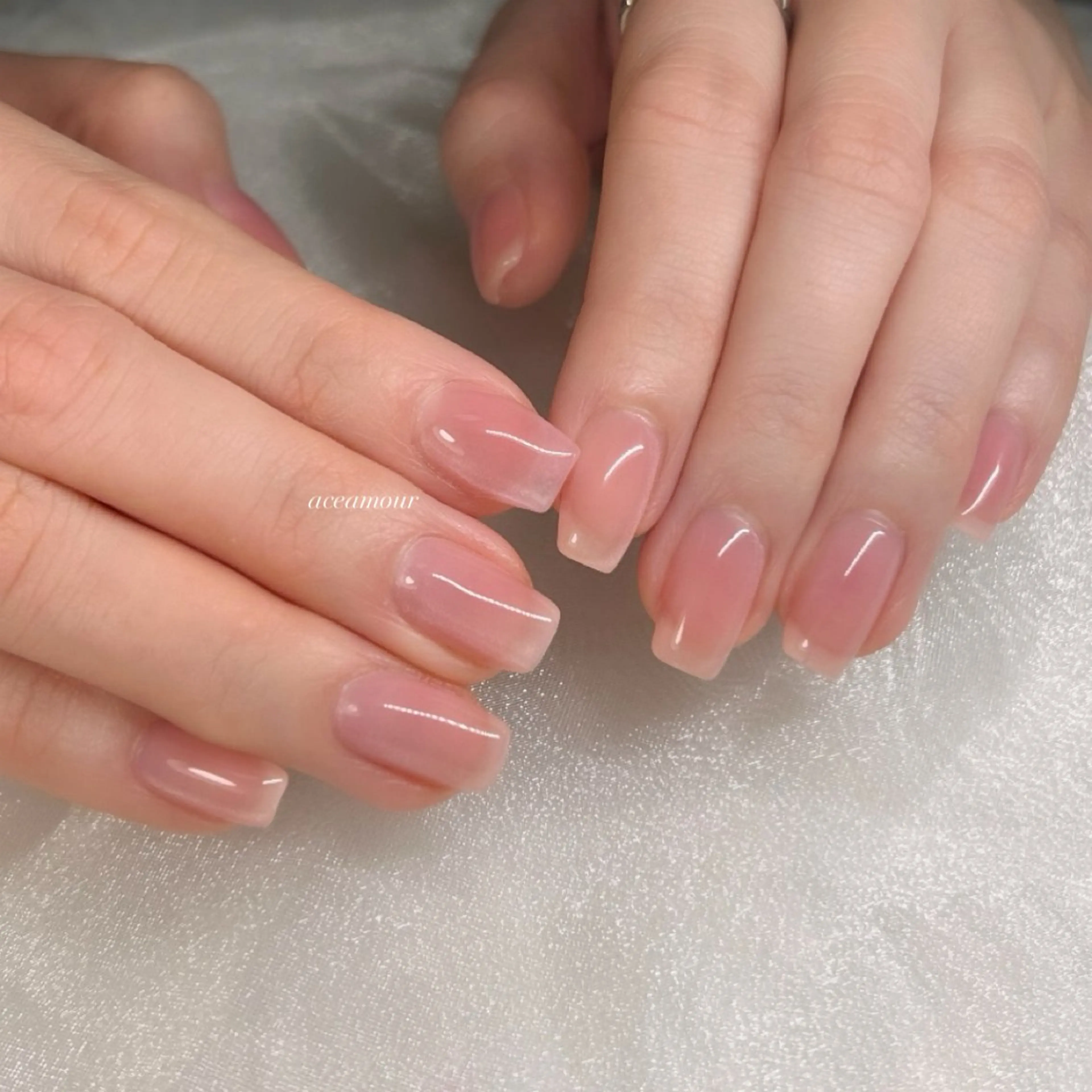 ネイル ハンドネイル ネイル/耳つぼ /新ホワイトニングのネイルデザイン